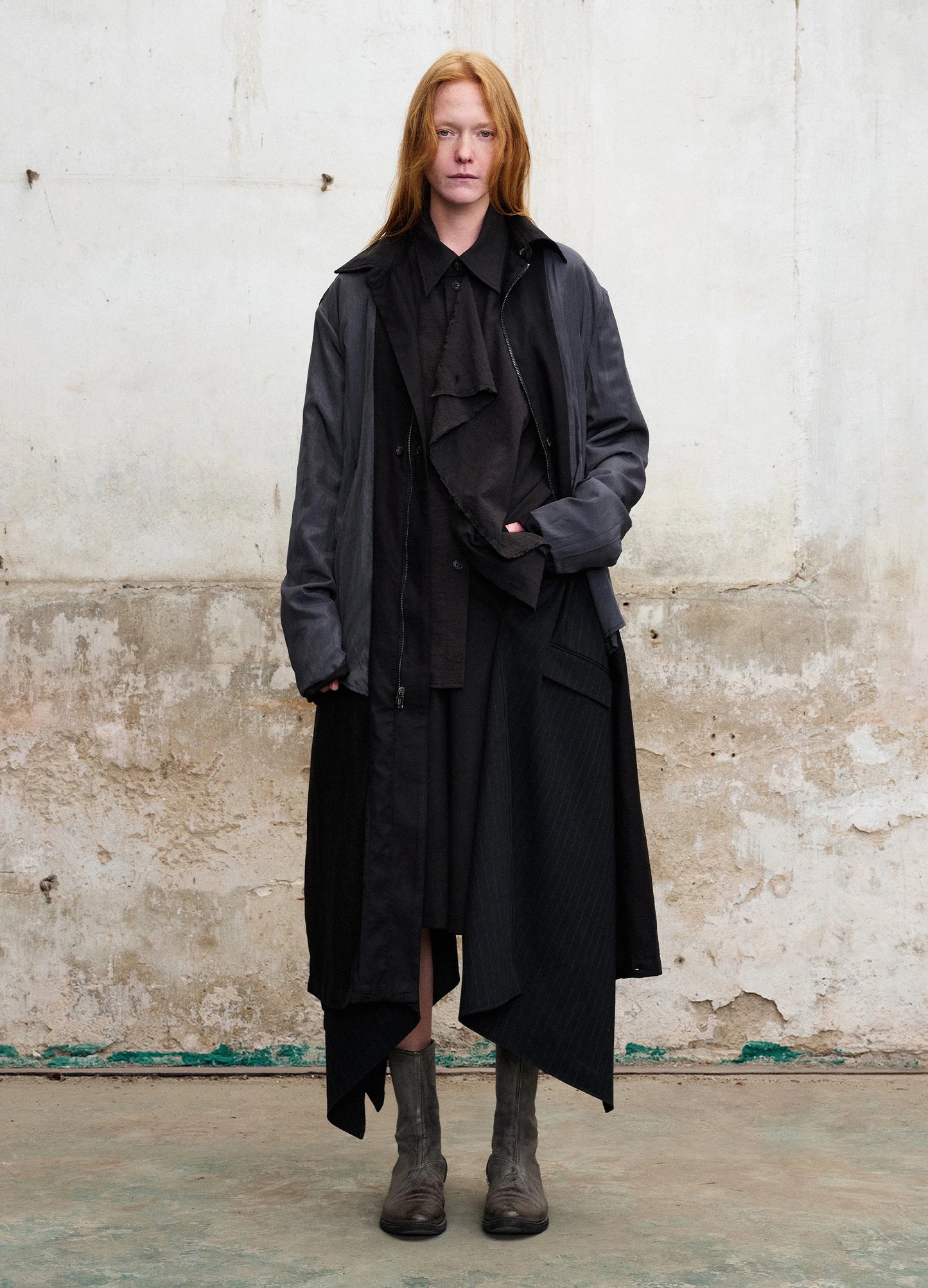 Reversible Twist Coat