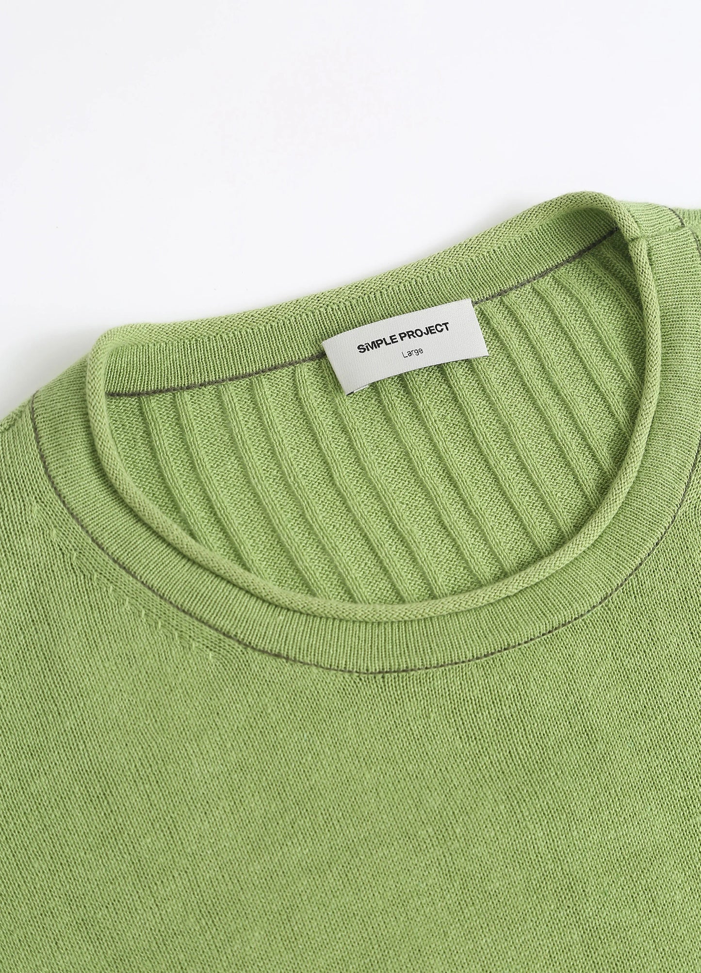 Ribbed Linen Knit