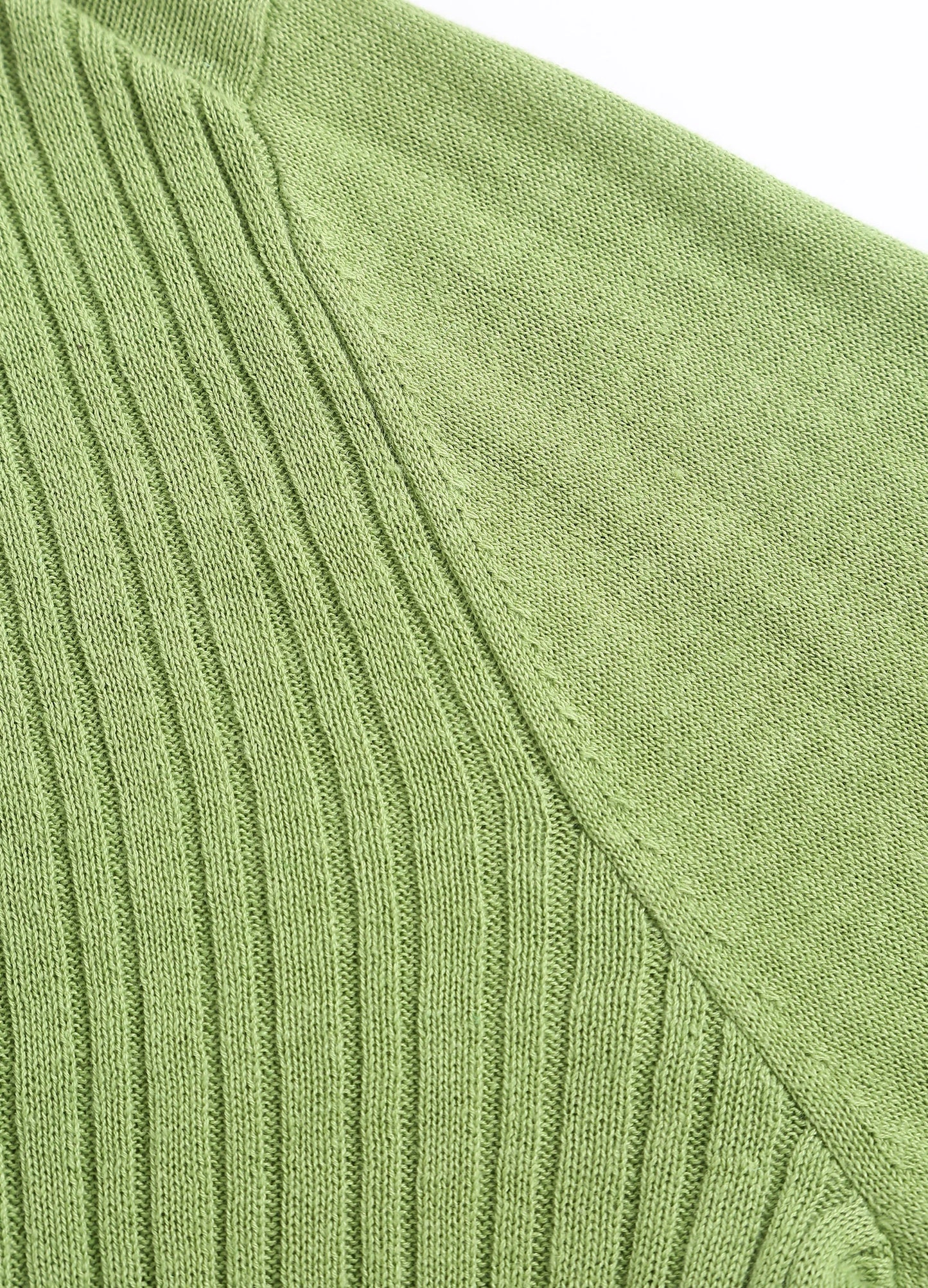 Ribbed Linen Knit