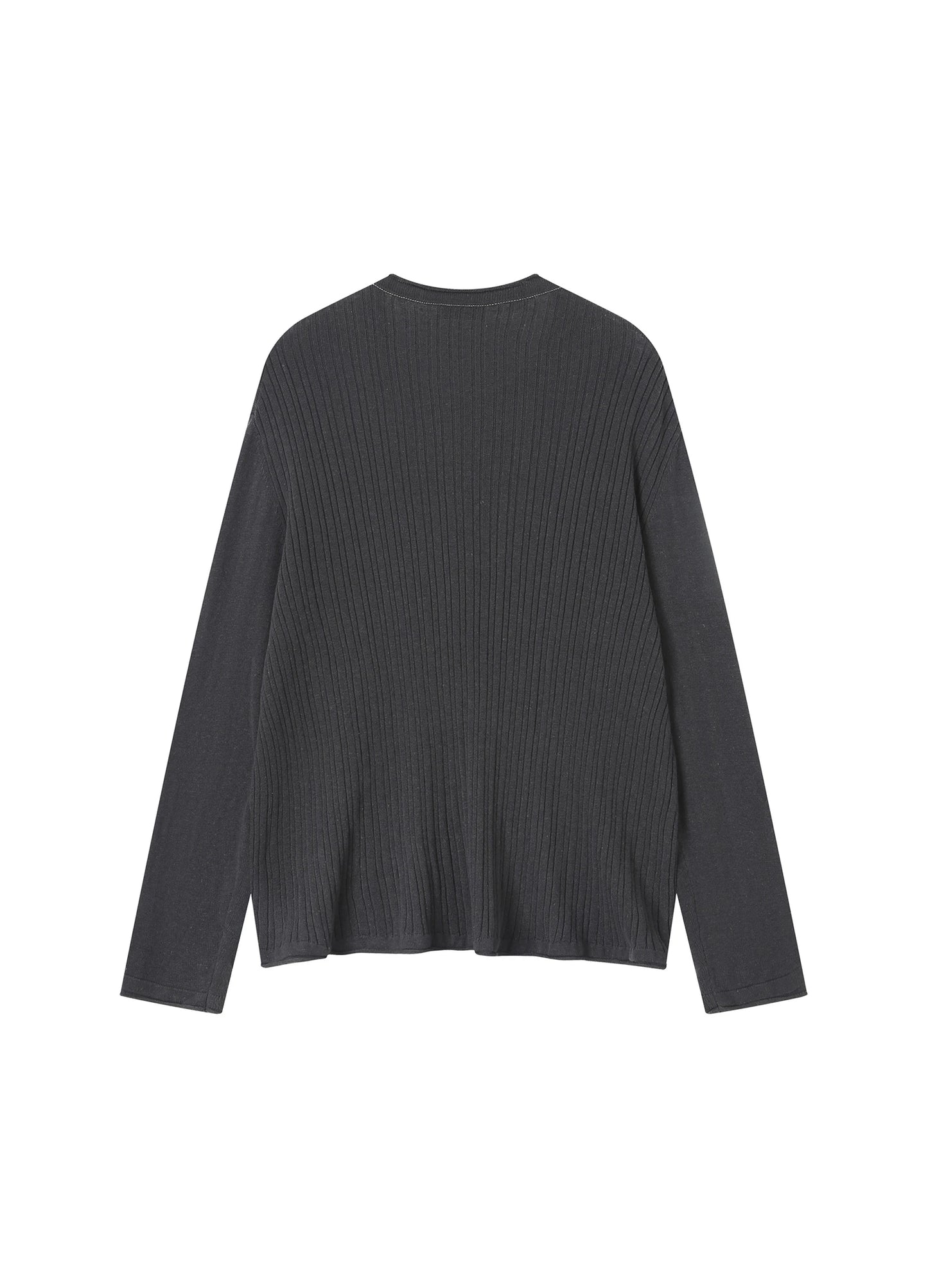Ribbed Linen Knit