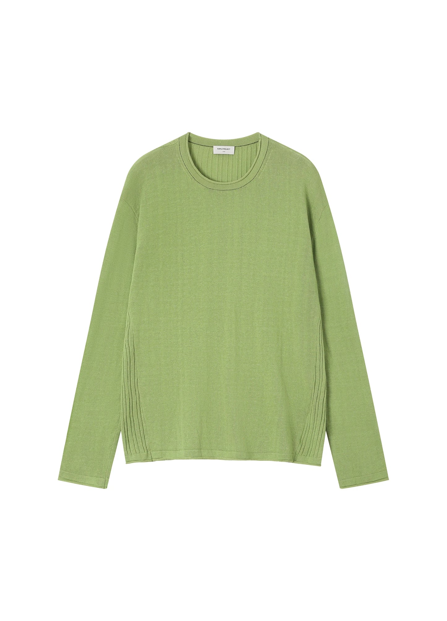 Ribbed Linen Knit