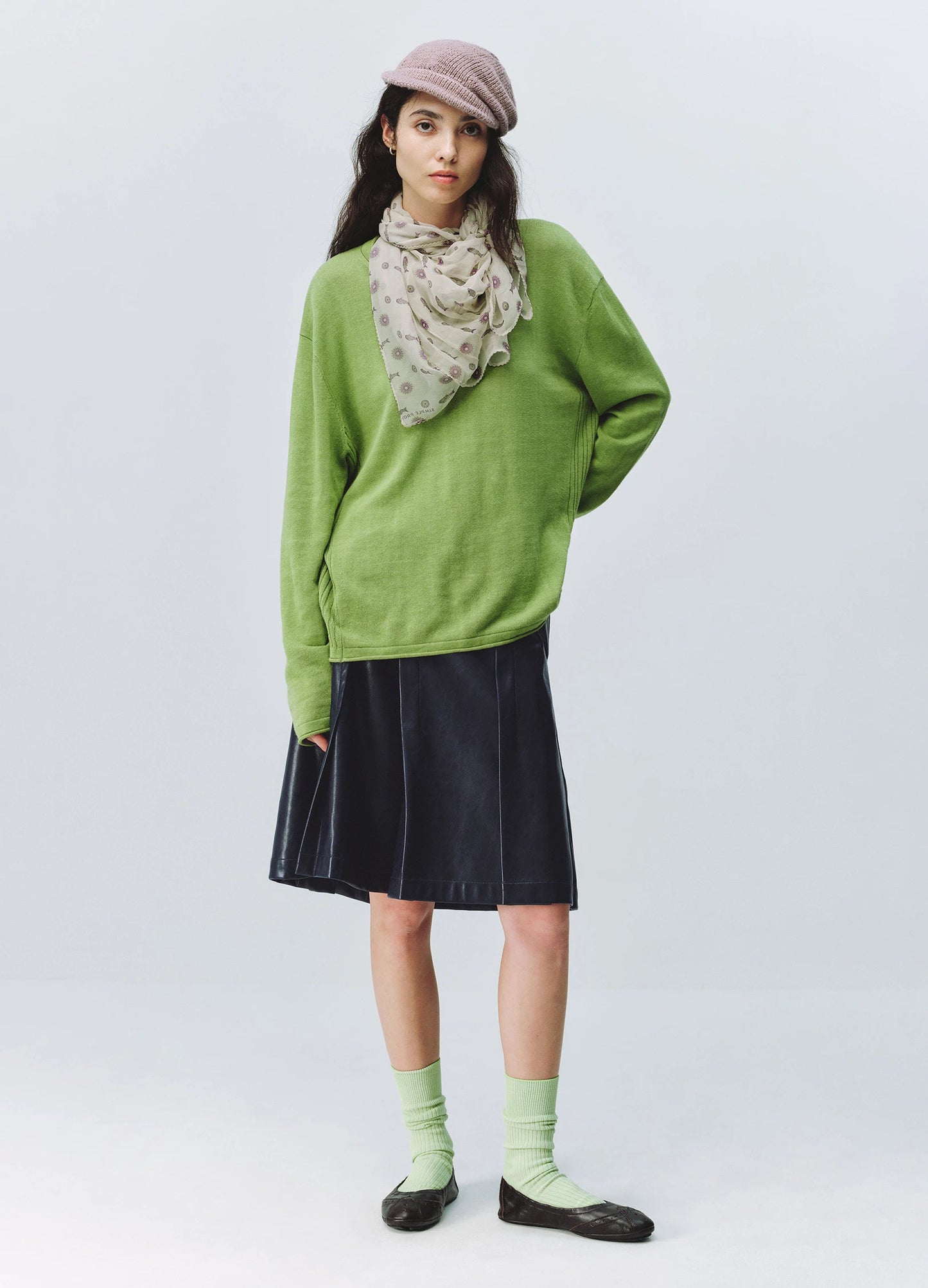 Ribbed Linen Knit