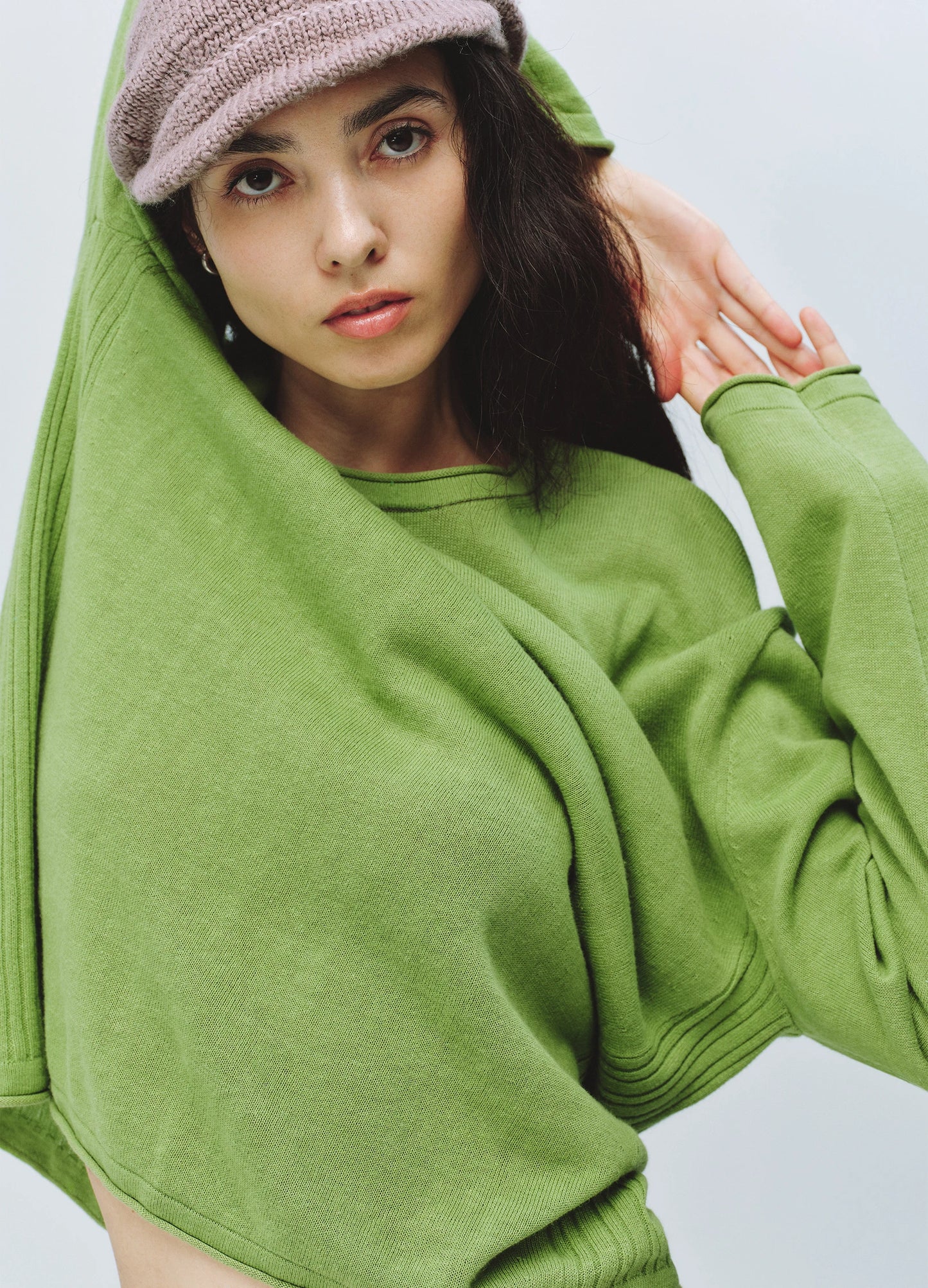 Ribbed Linen Knit
