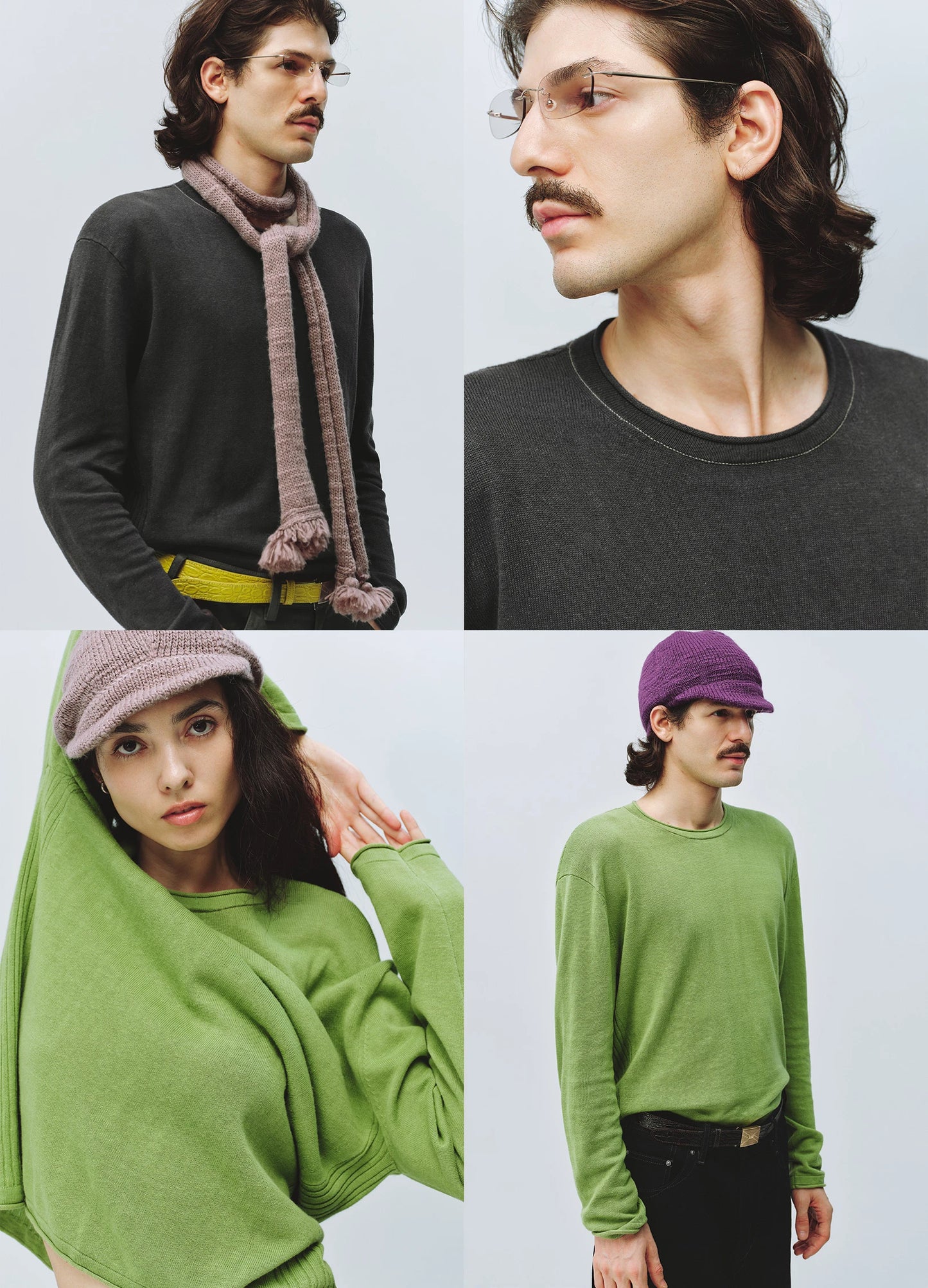 Ribbed Linen Knit