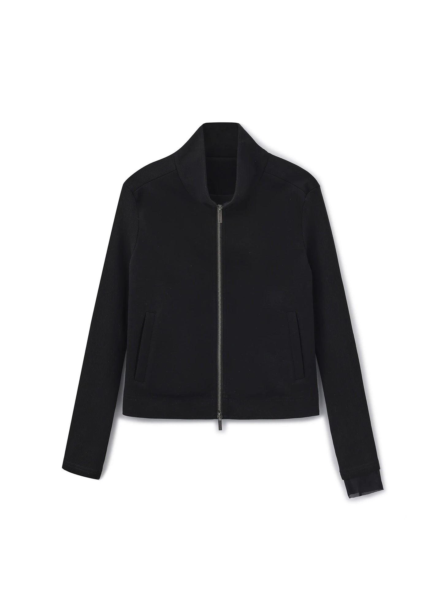 Ribbed Panel Jacket