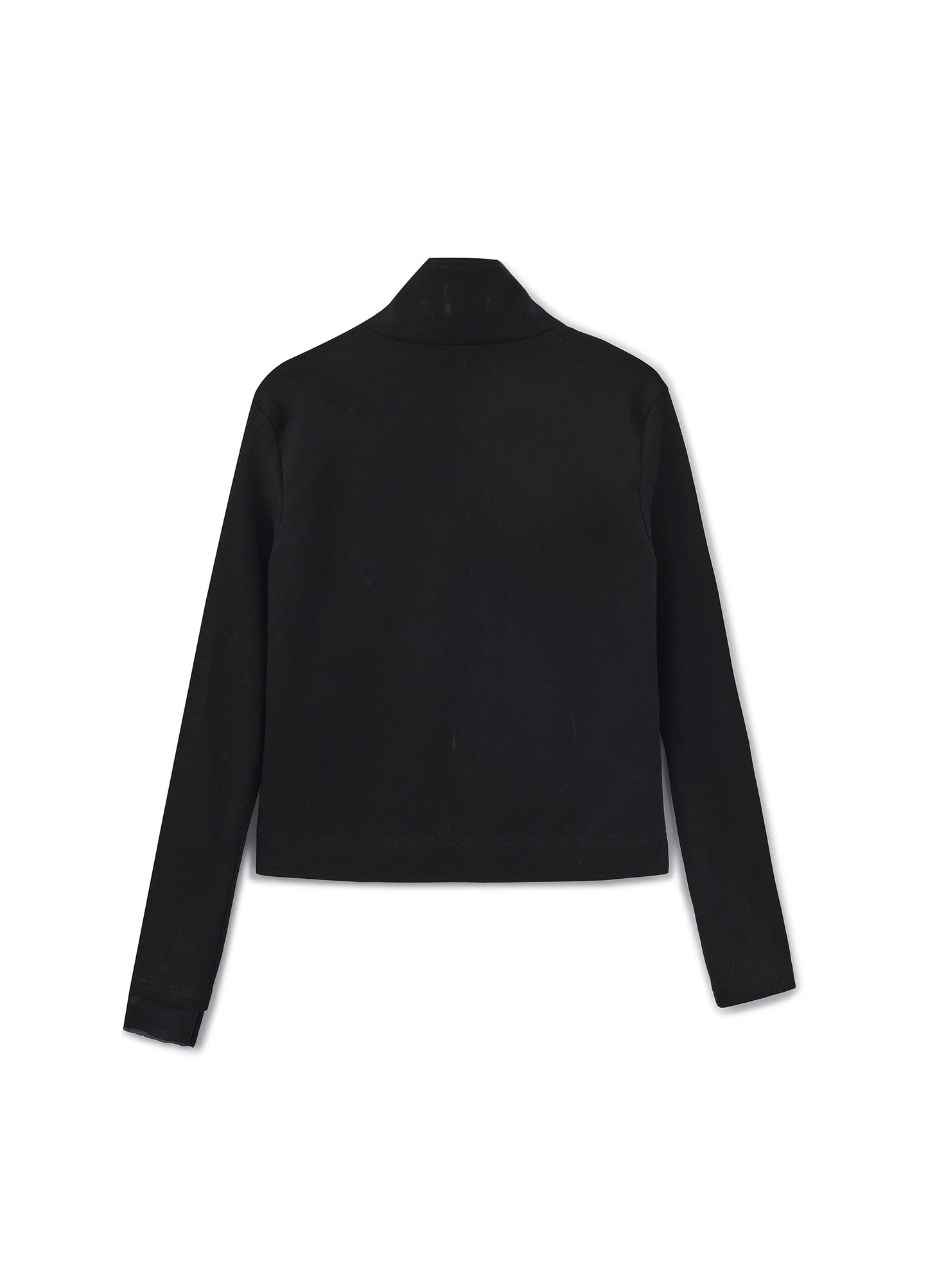 Ribbed Panel Jacket