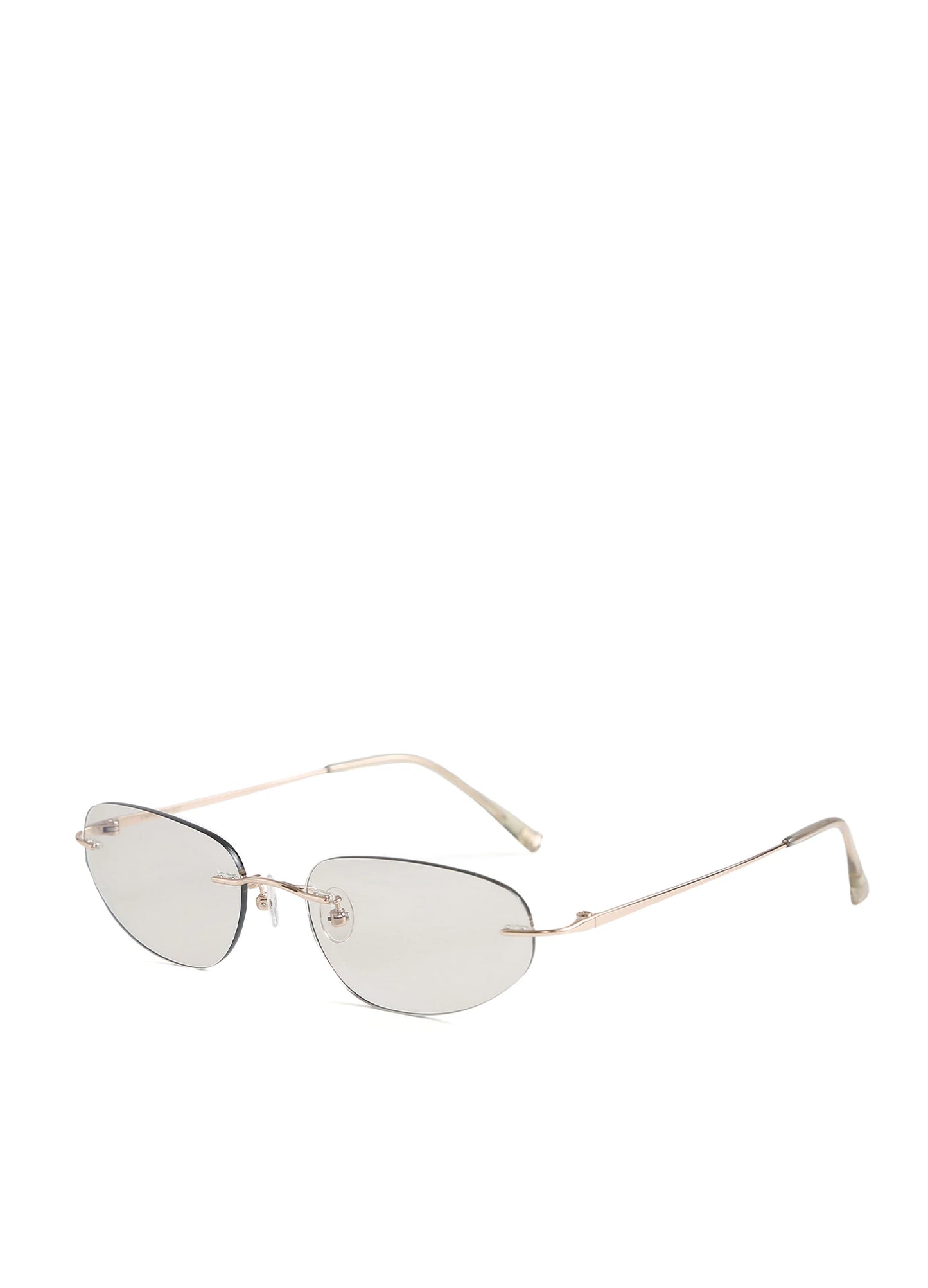 Rimless Titanium Sunglasses