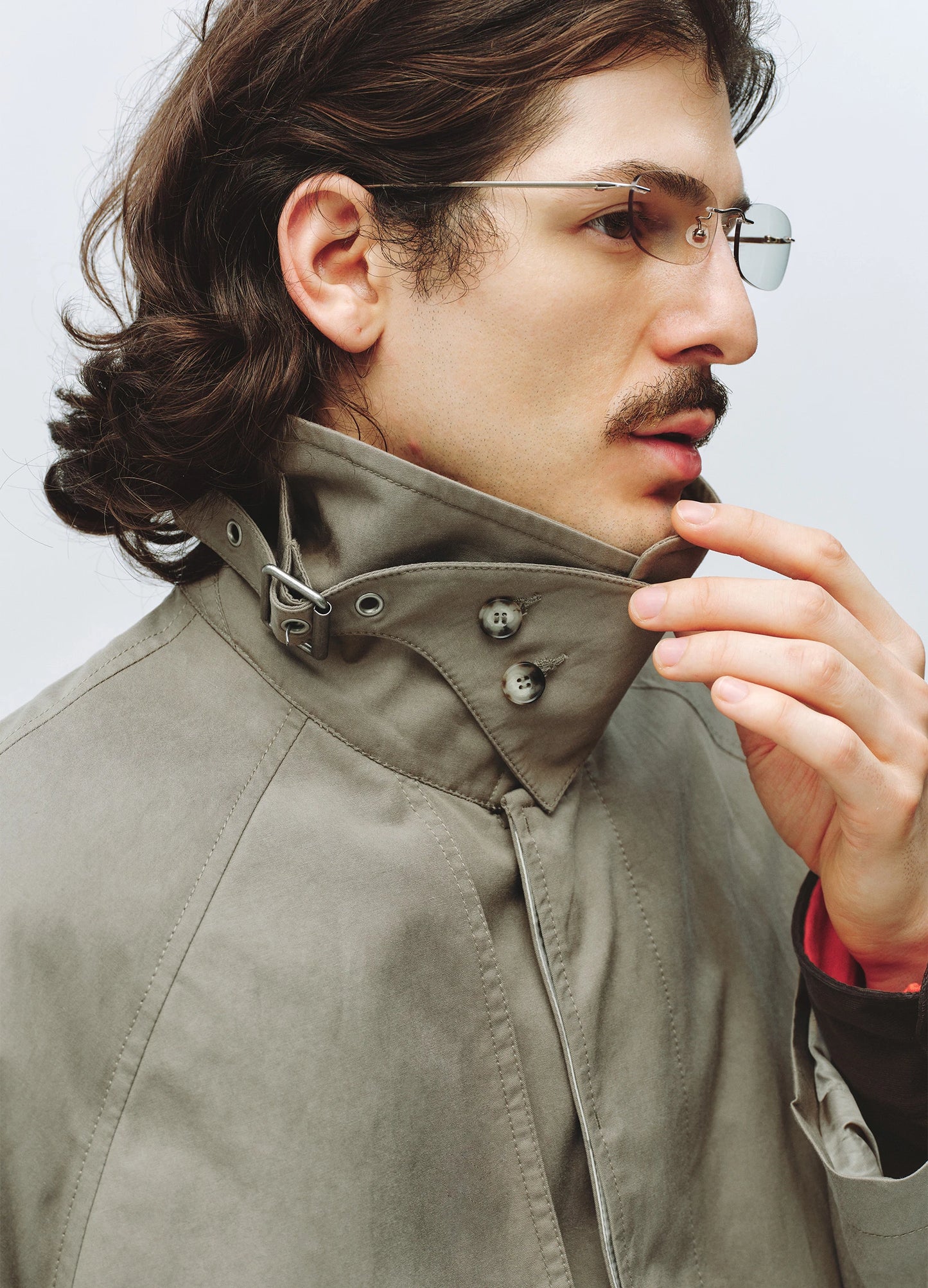 Rimless Titanium Sunglasses