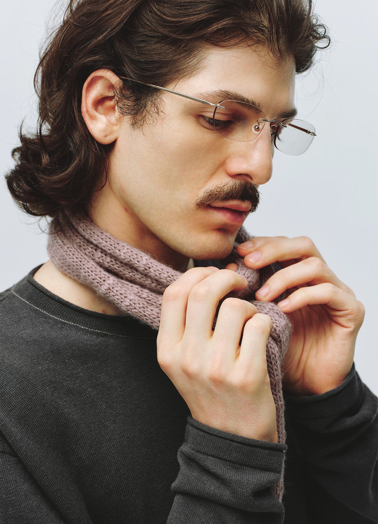 Rimless Titanium Sunglasses
