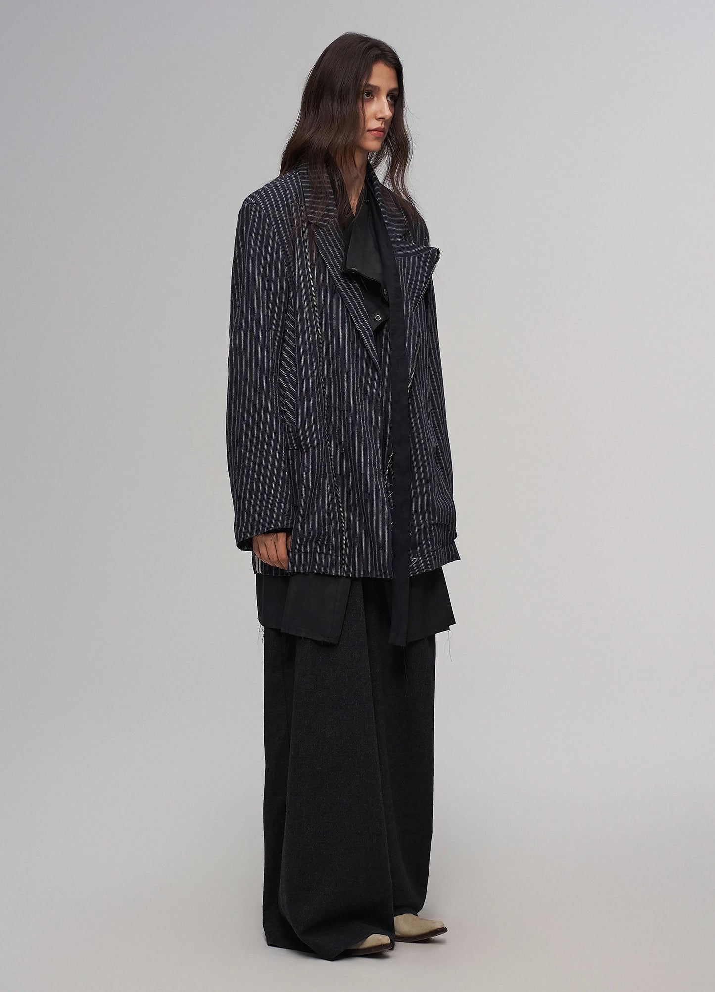 Ripple Wool Trousers