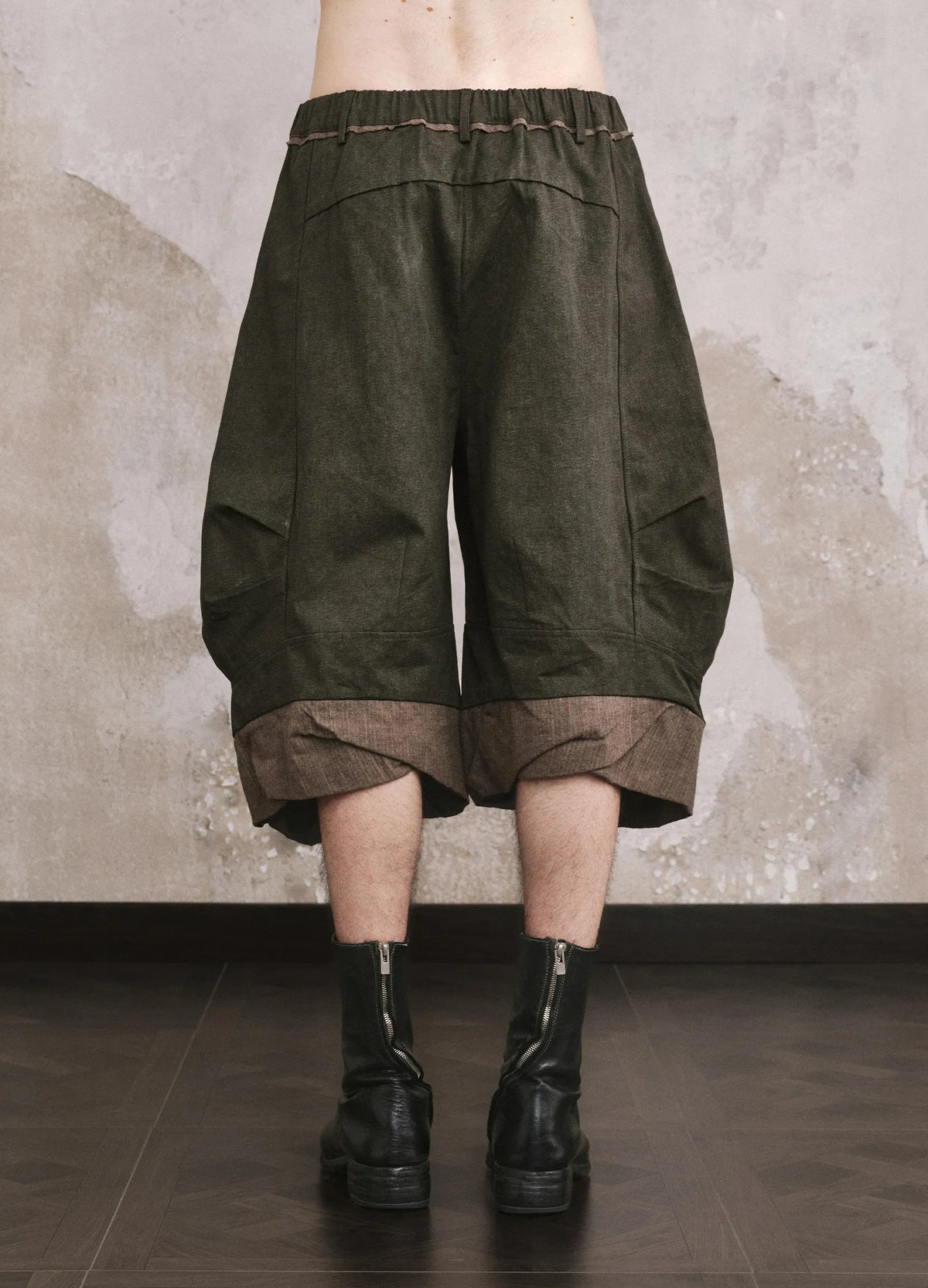 Rolled Hem Capris