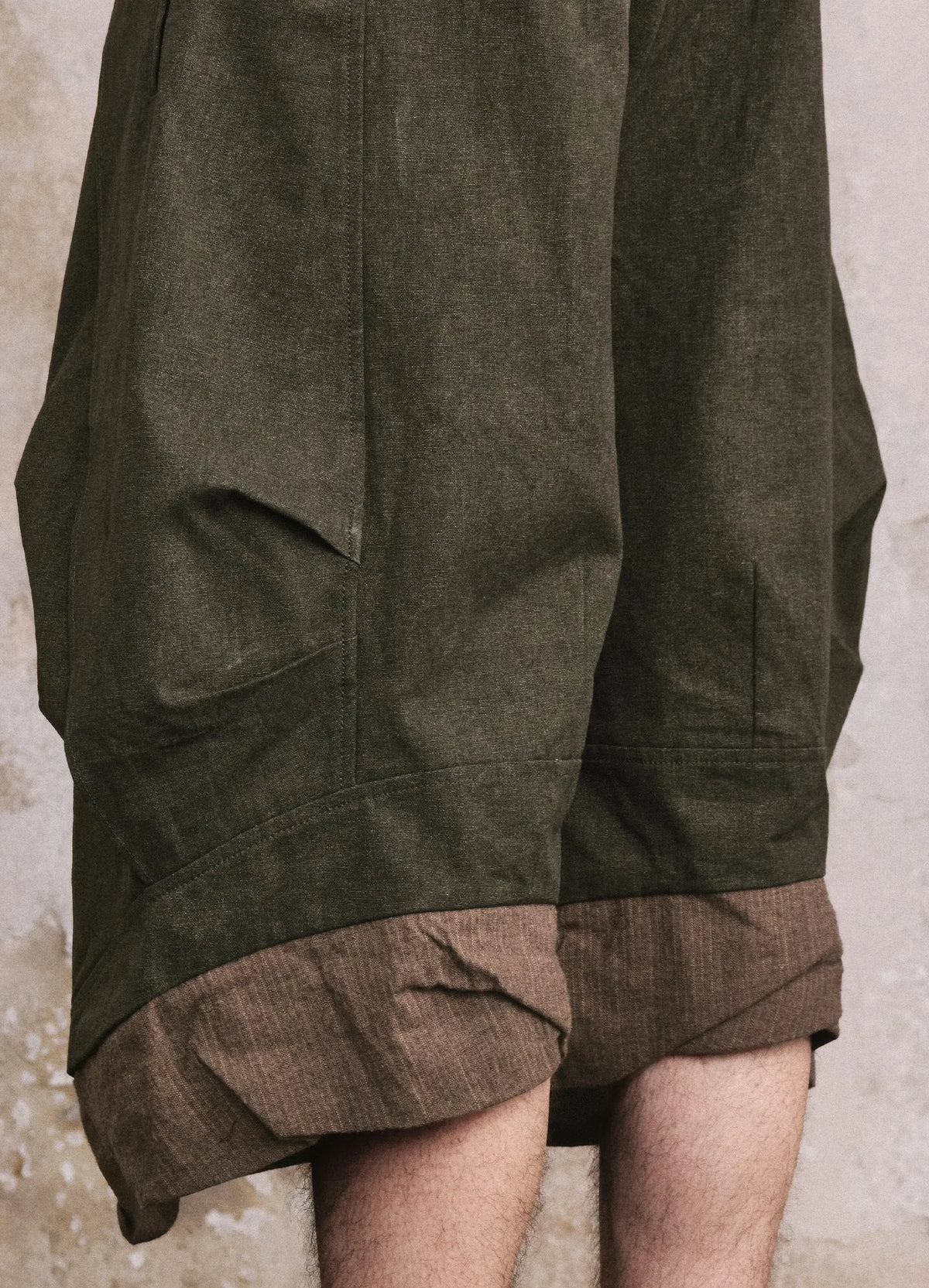 Rolled Hem Capris