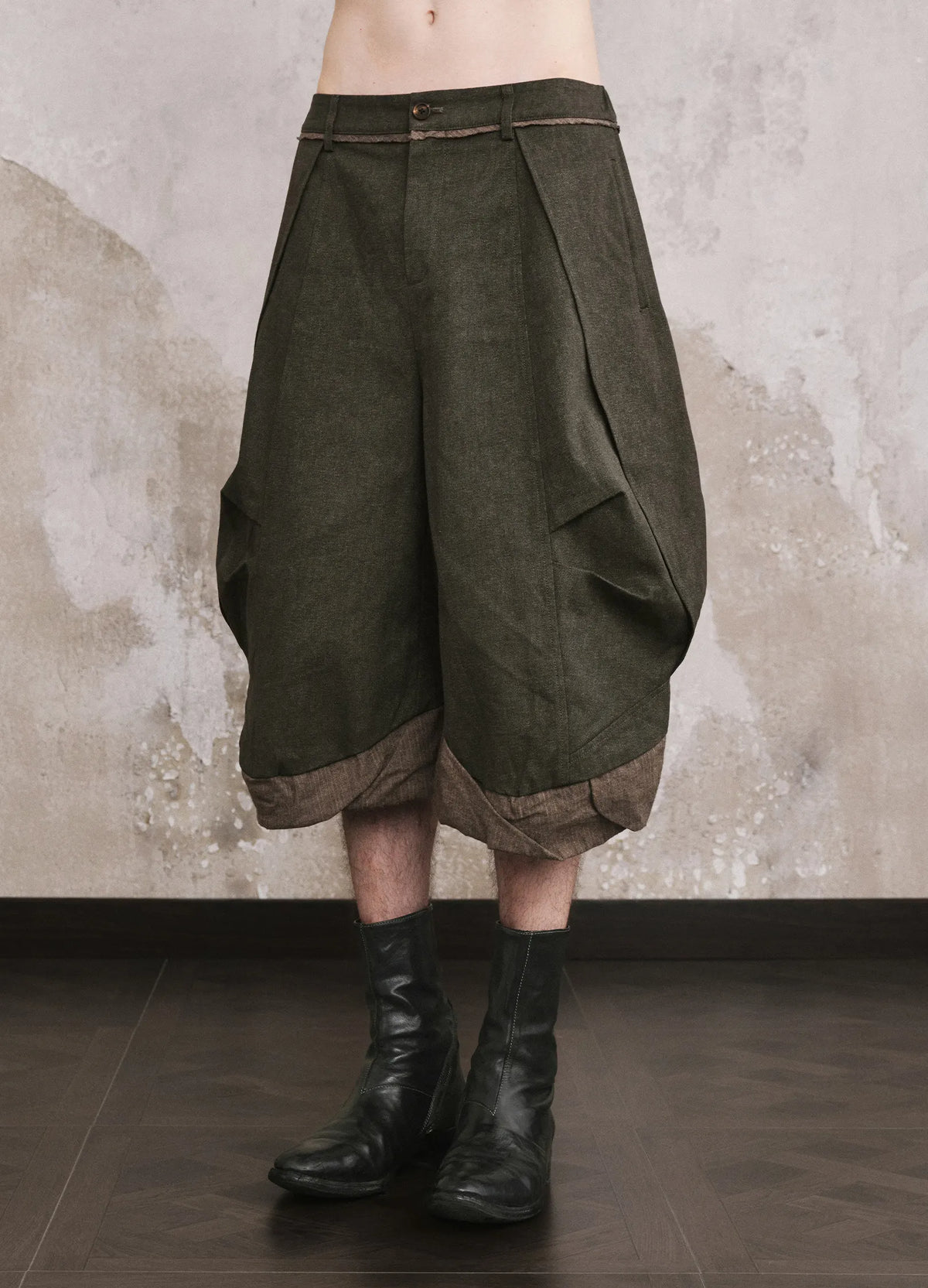 Rolled Hem Capris