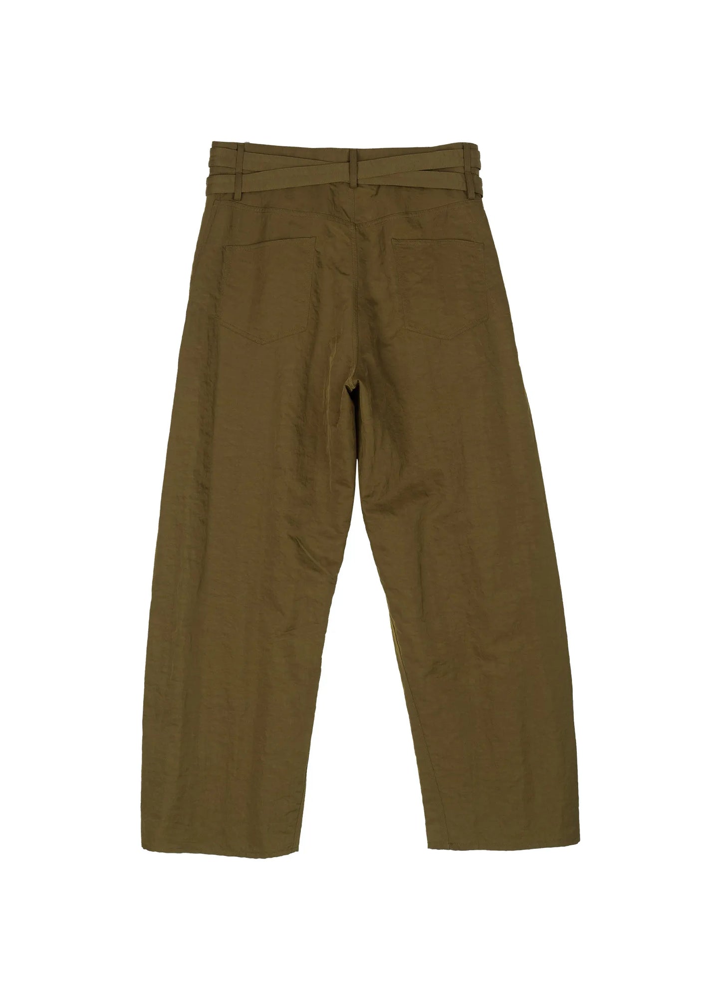 Rough Cotton Twist Trousers