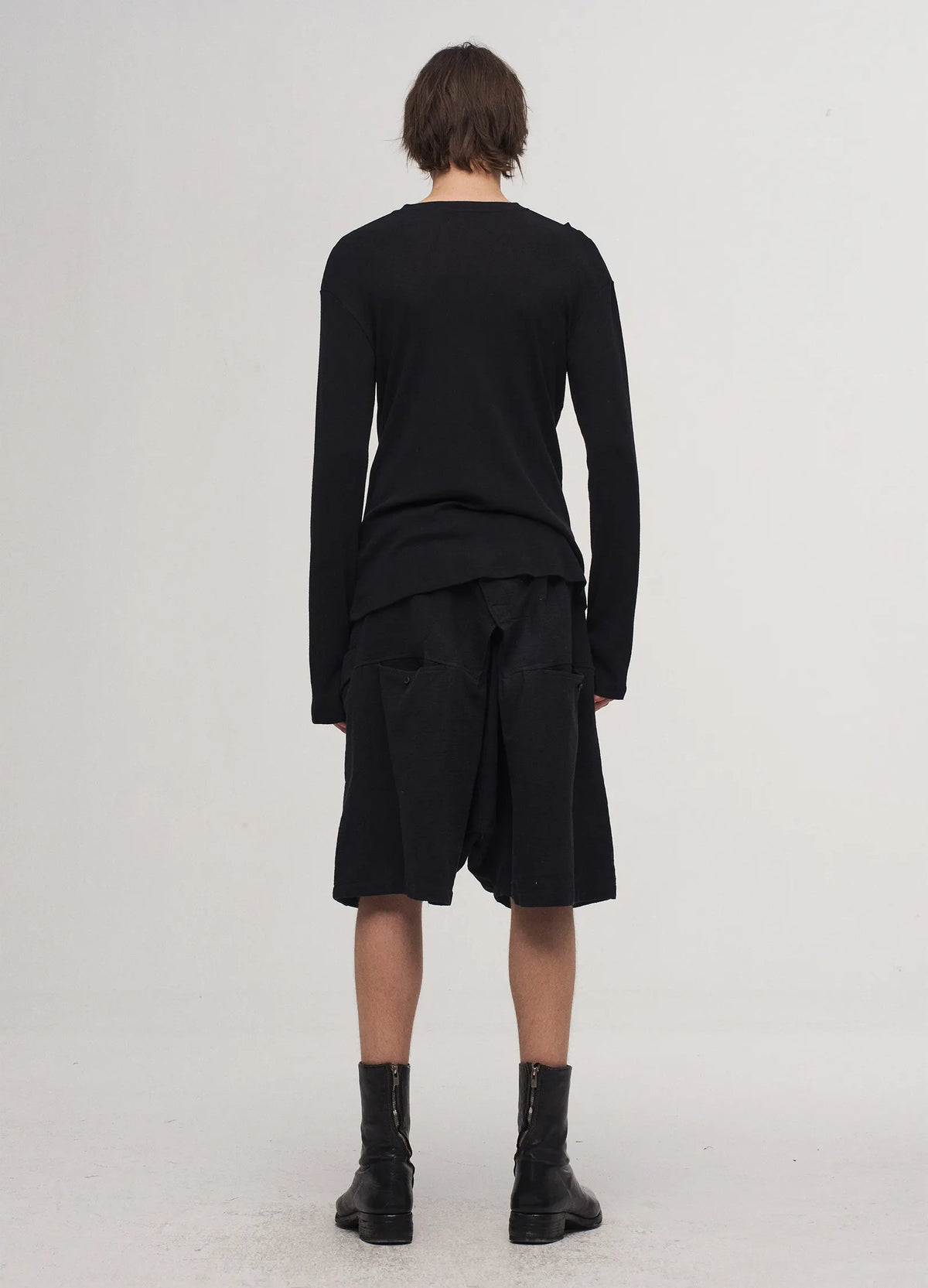 Ruffle Mock Neck Top
