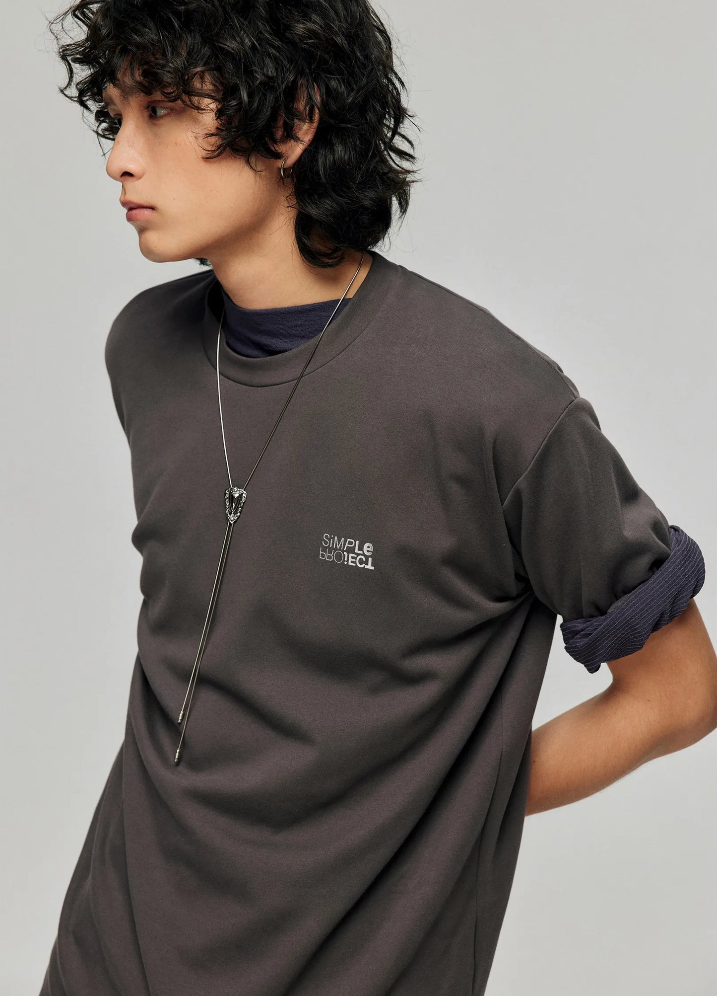 Silver SP logo Tee