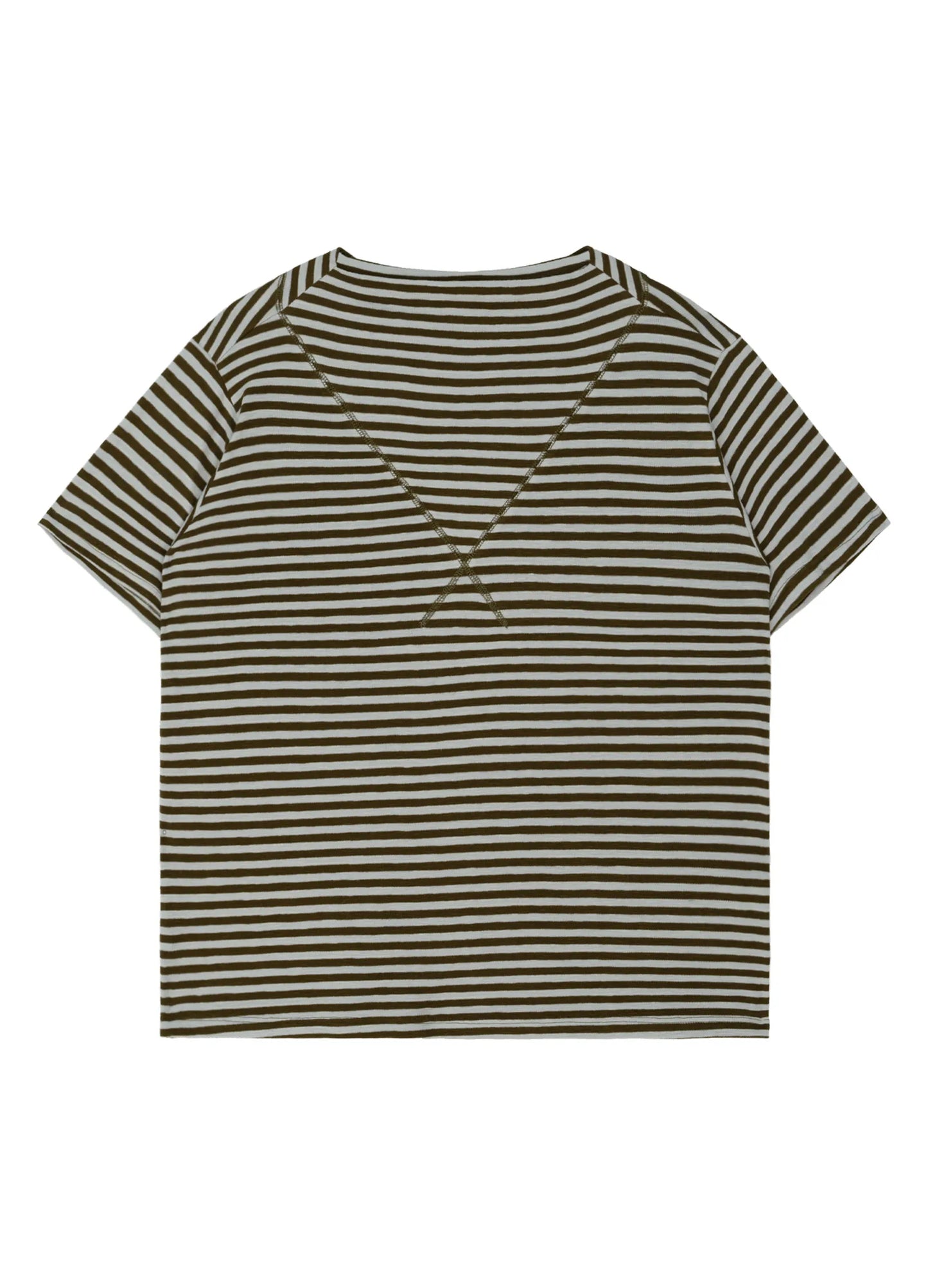 Striped Wide Neck Tee