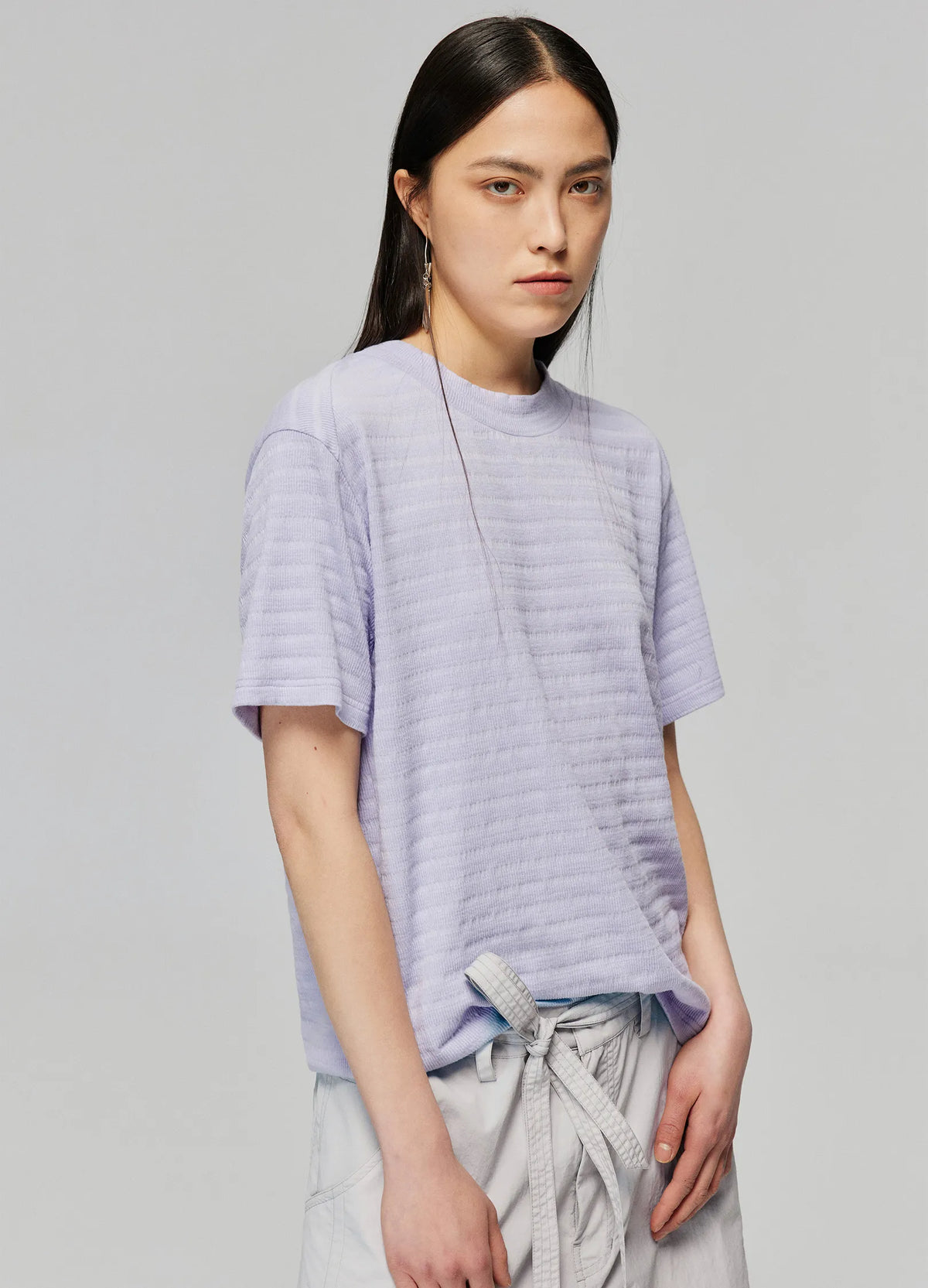 Textured Tees Stripe Texture Tee – VERSEAS