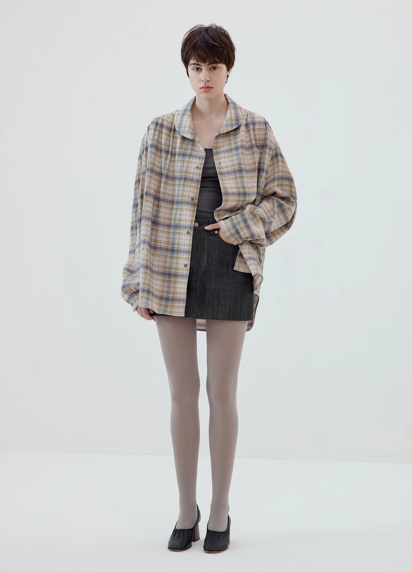 Shawl Collar Shirt