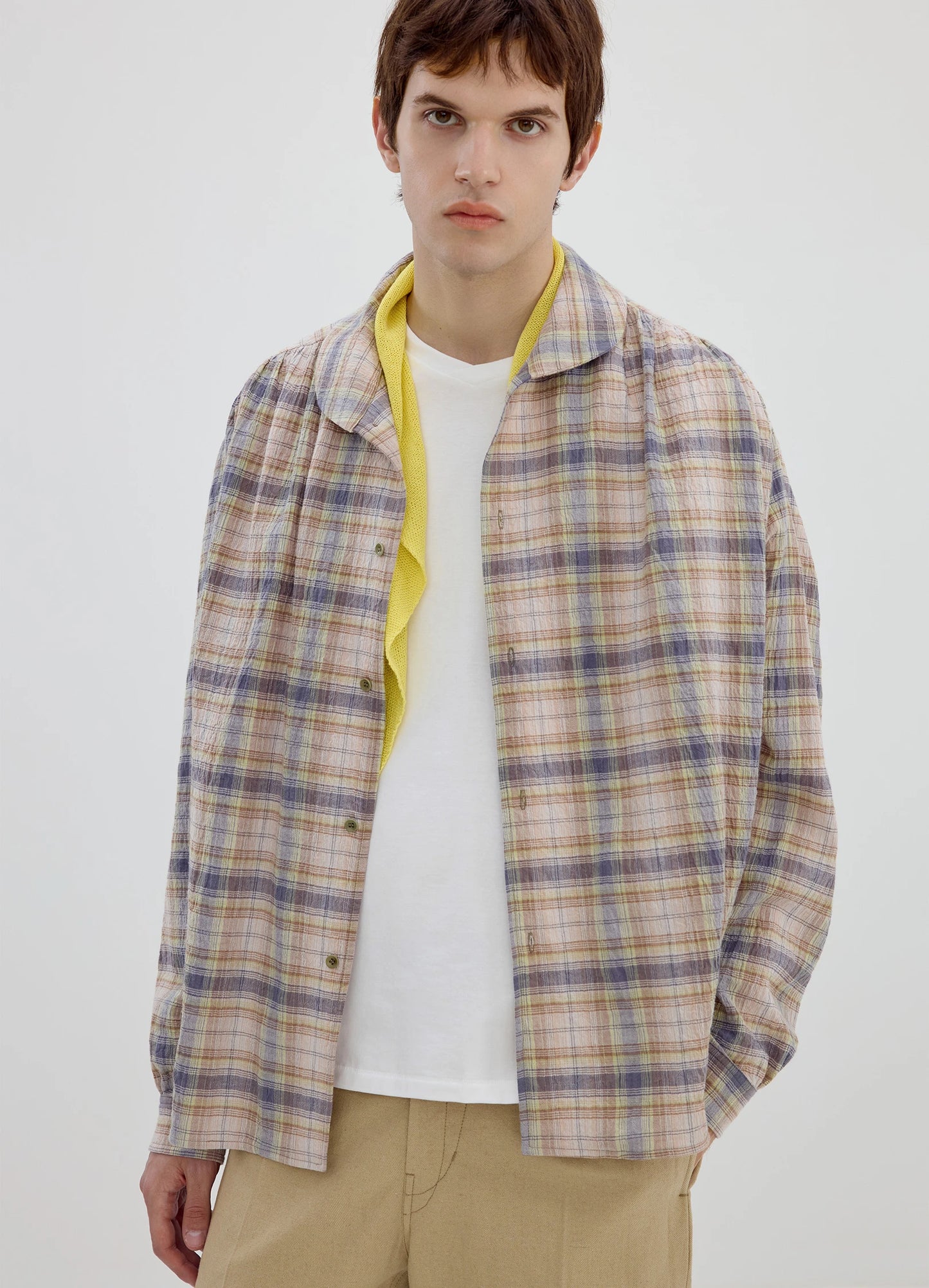 Shawl Collar Shirt