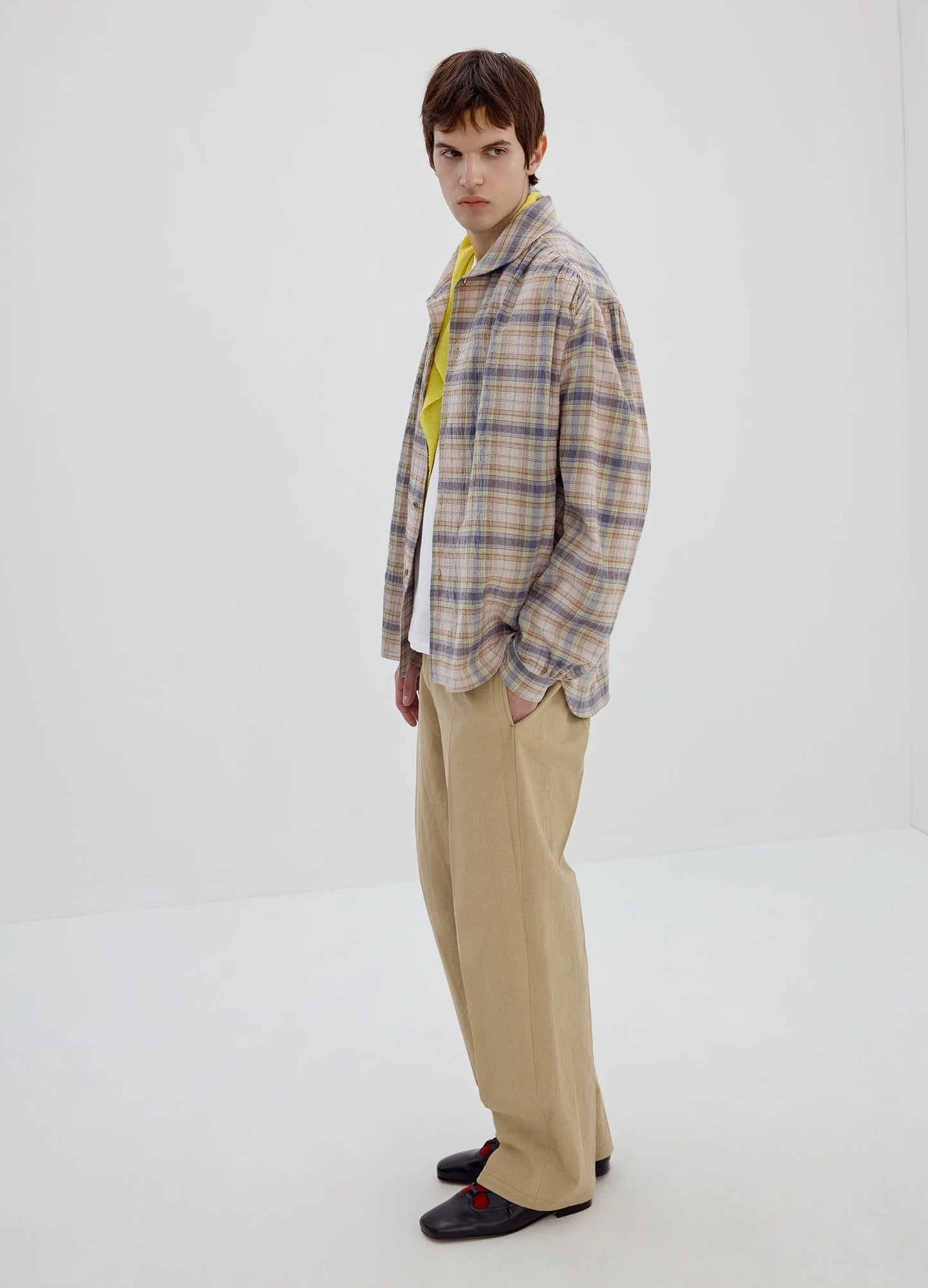Shawl Collar Shirt