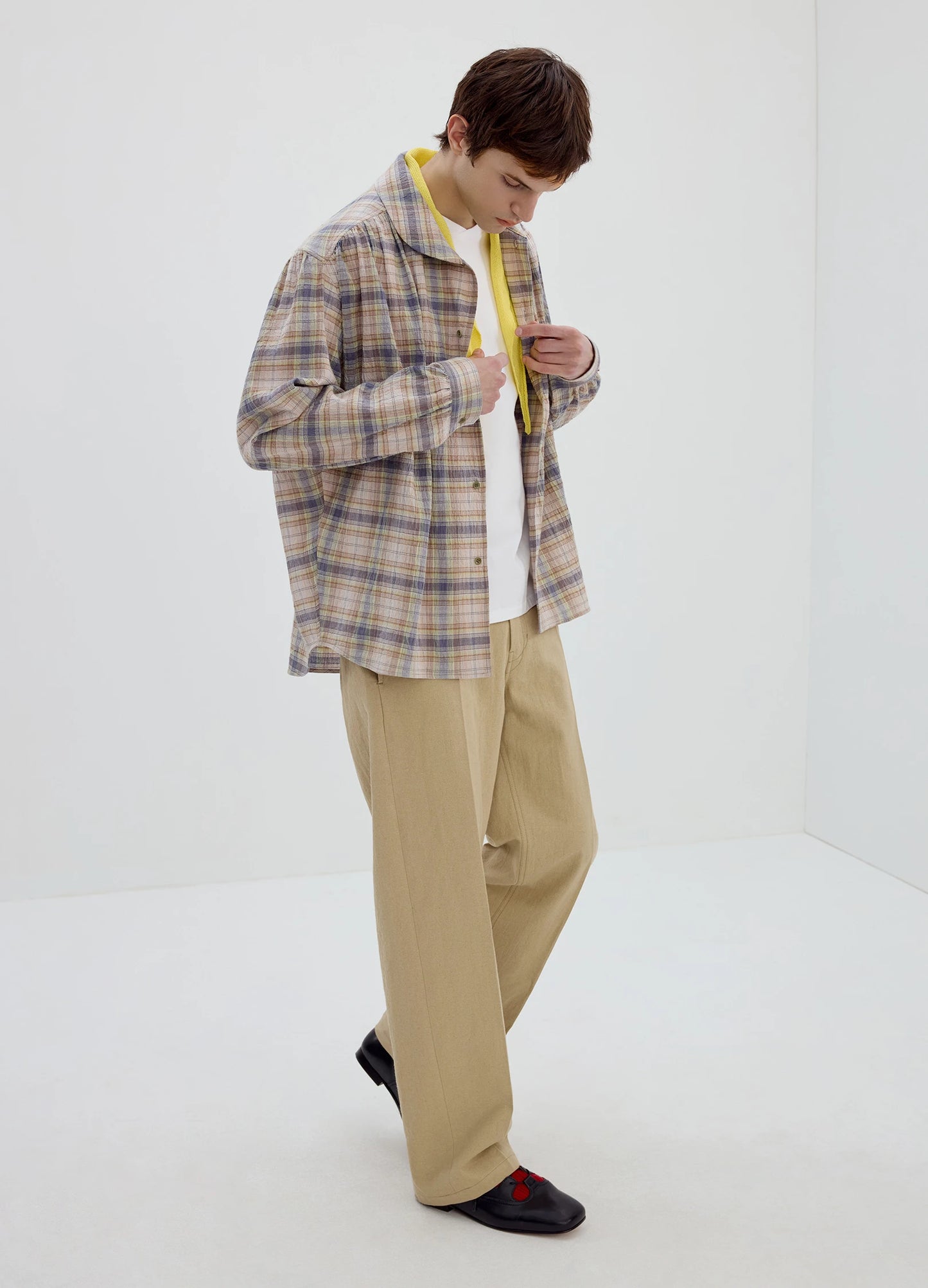 Shawl Collar Shirt