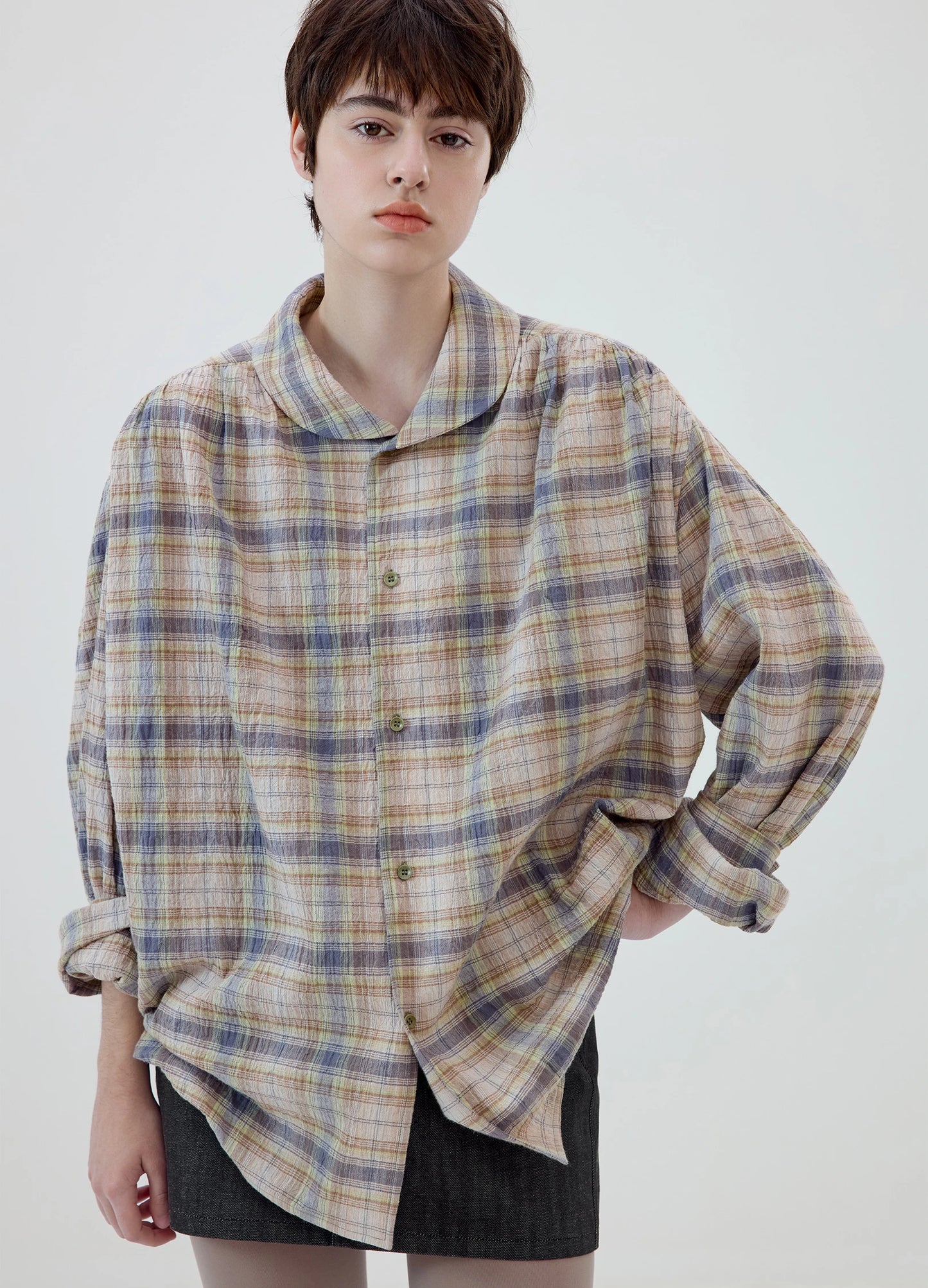 Shawl Collar Shirt