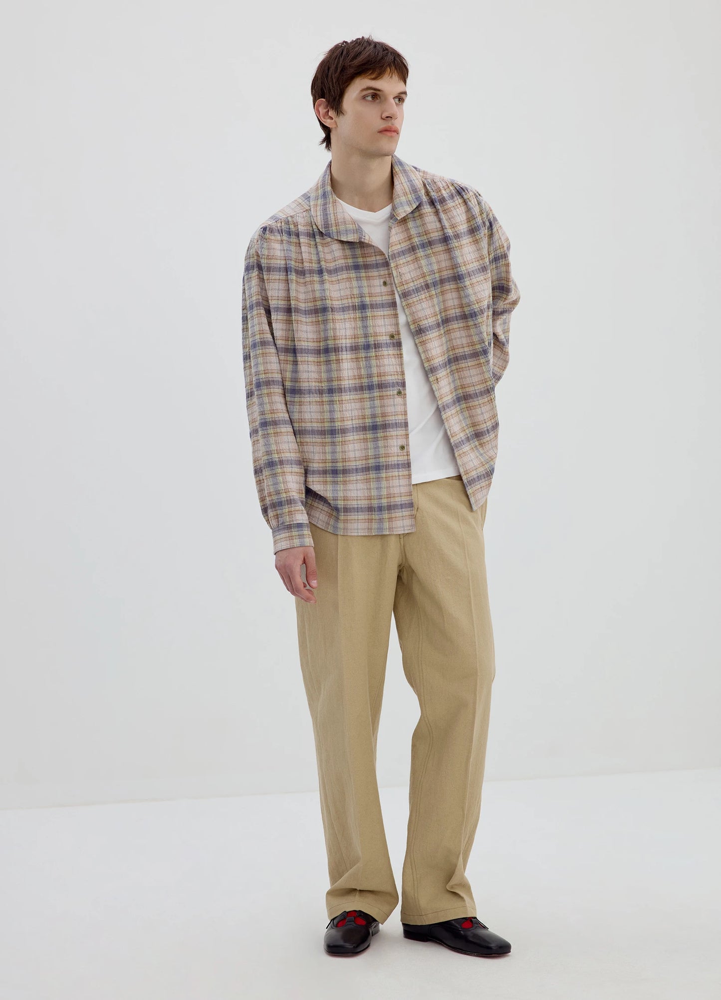 Shawl Collar Shirt