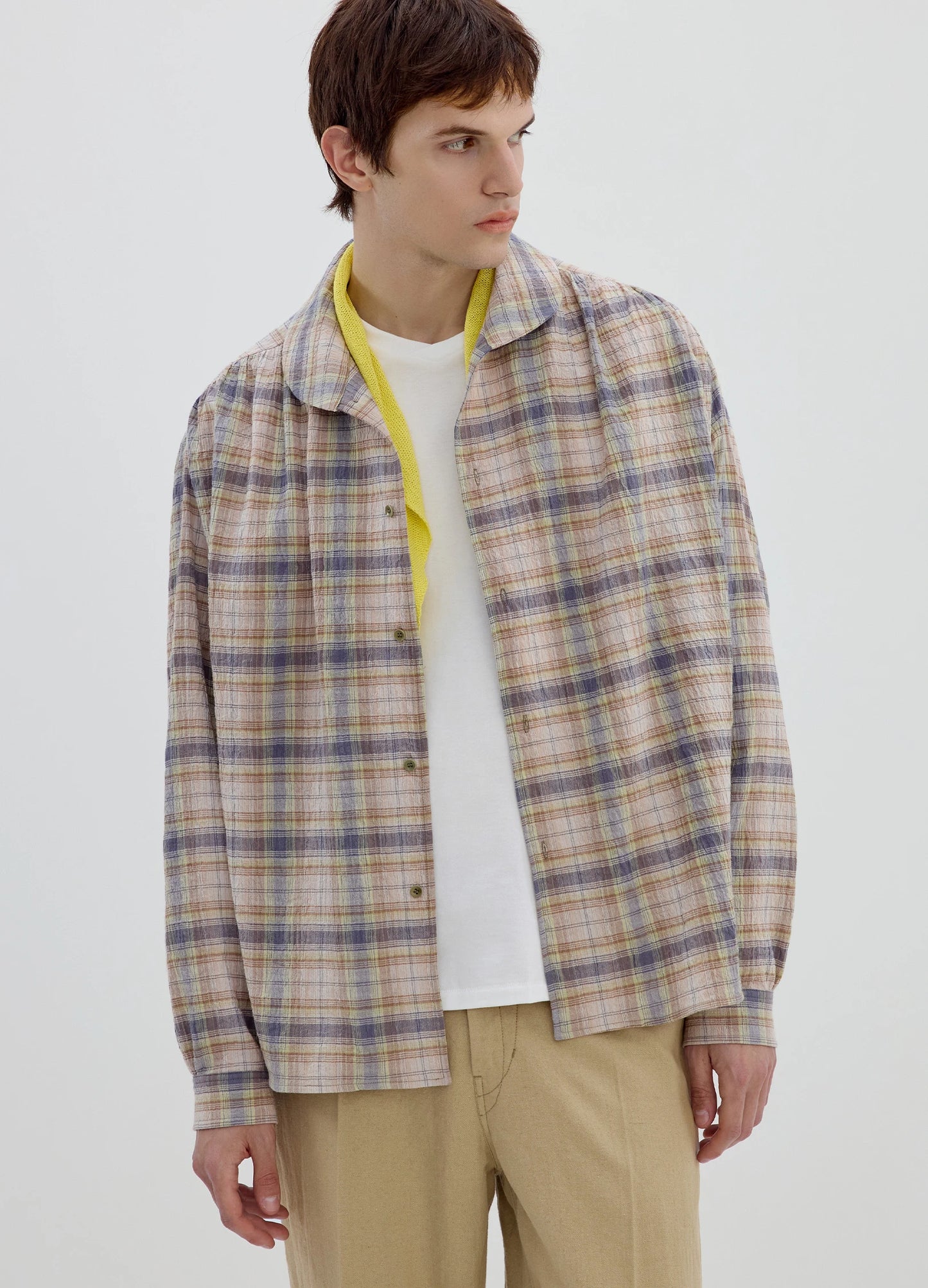 Shawl Collar Shirt