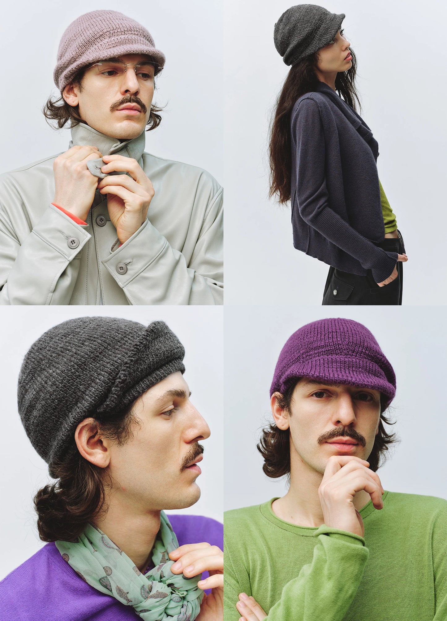 Short-Brim Beanie