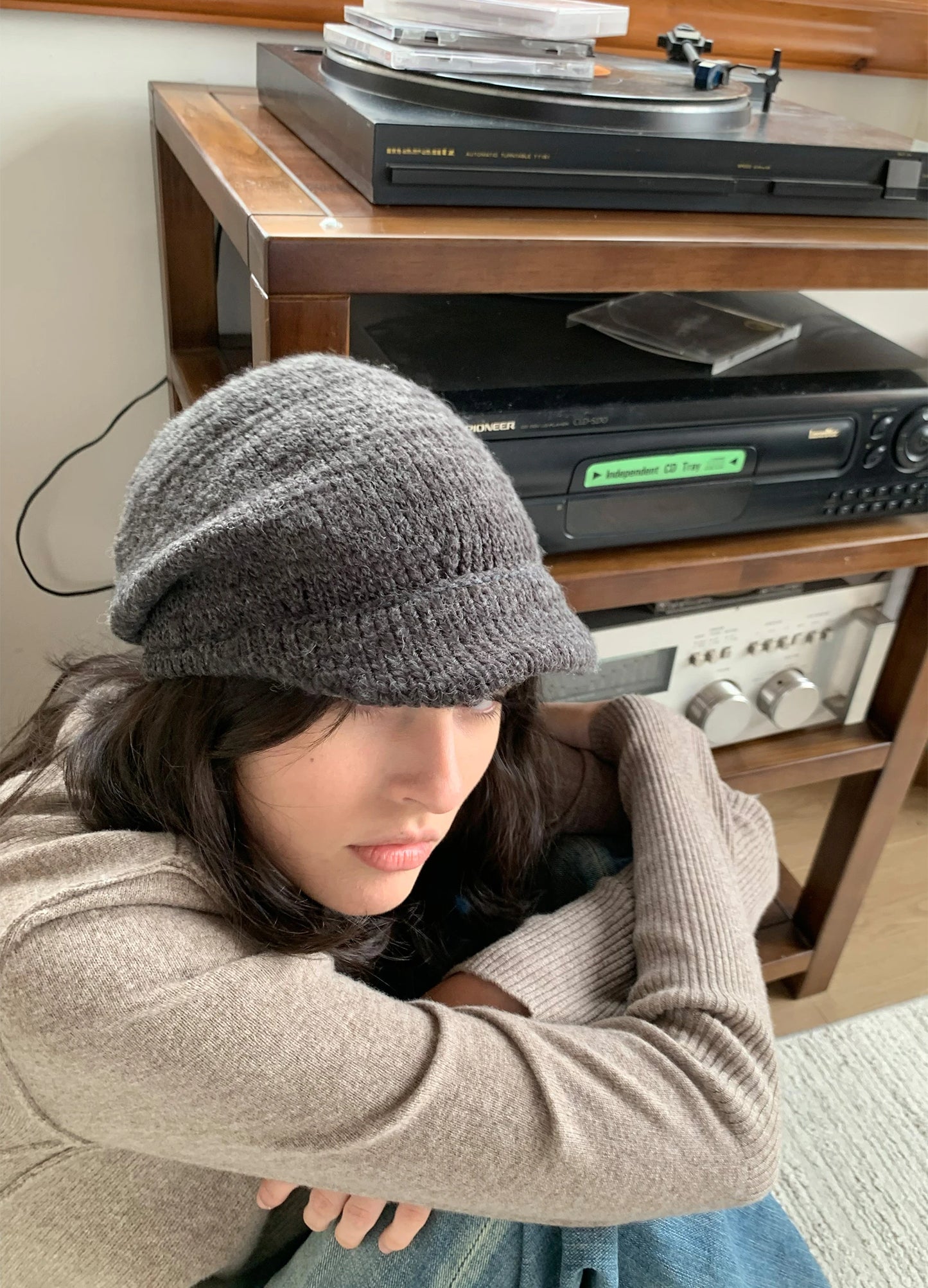 Short-Brim Beanie