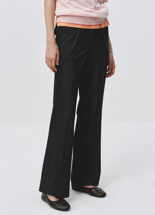 Slim Bootcut Trousers