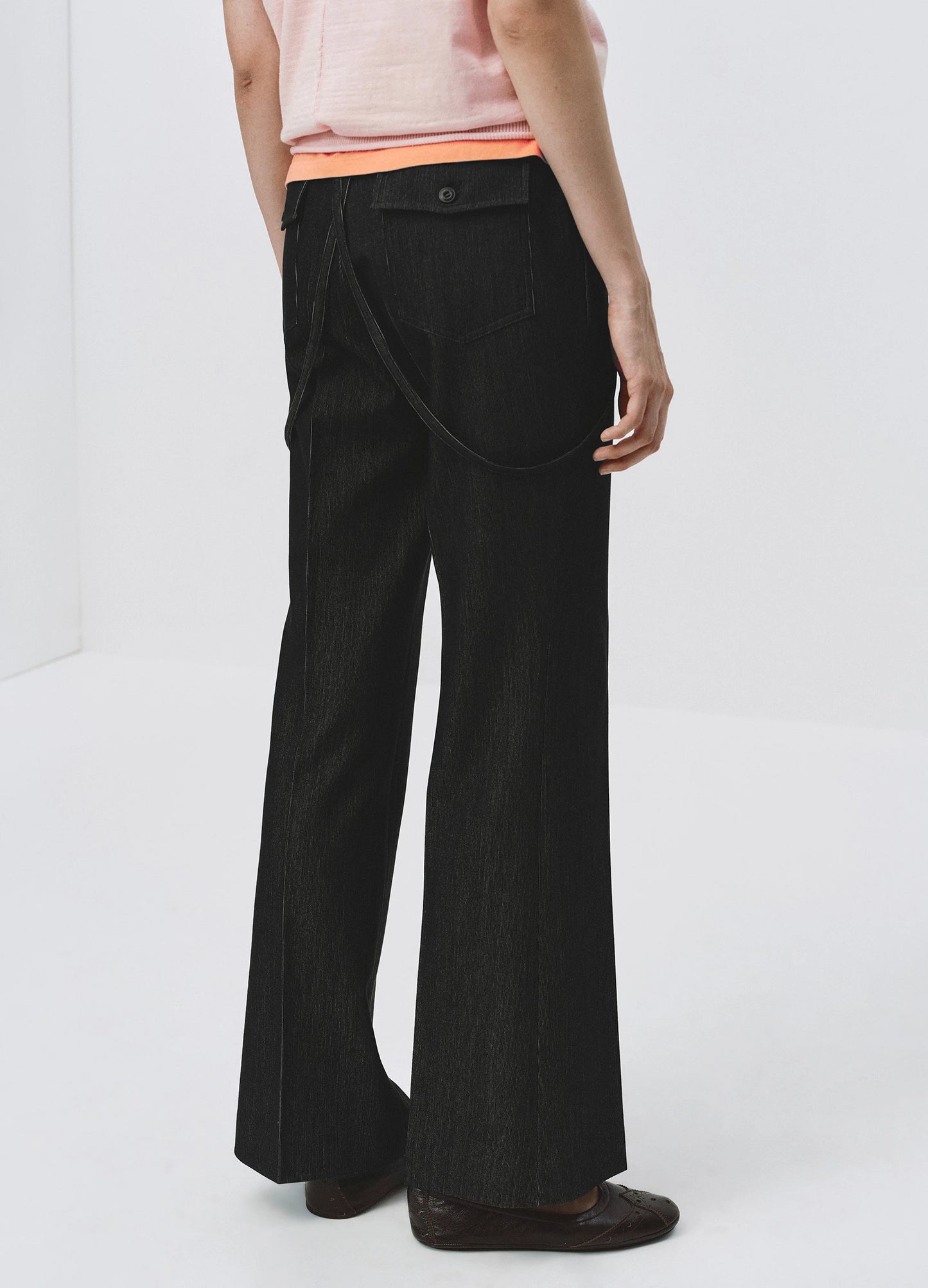 Slim Bootcut Trousers