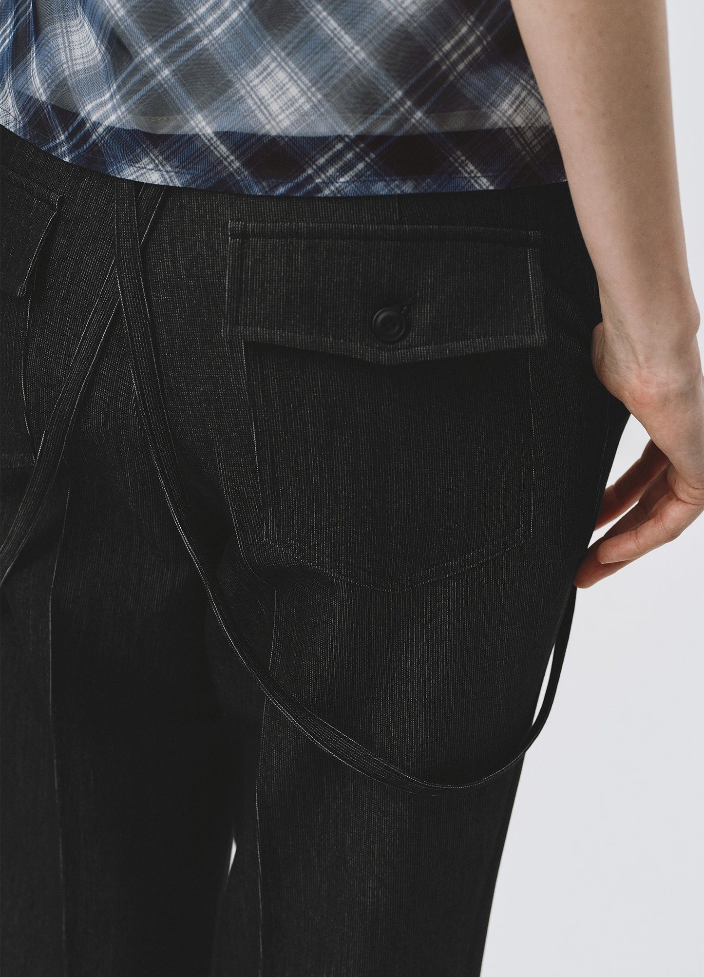 Slim Bootcut Trousers
