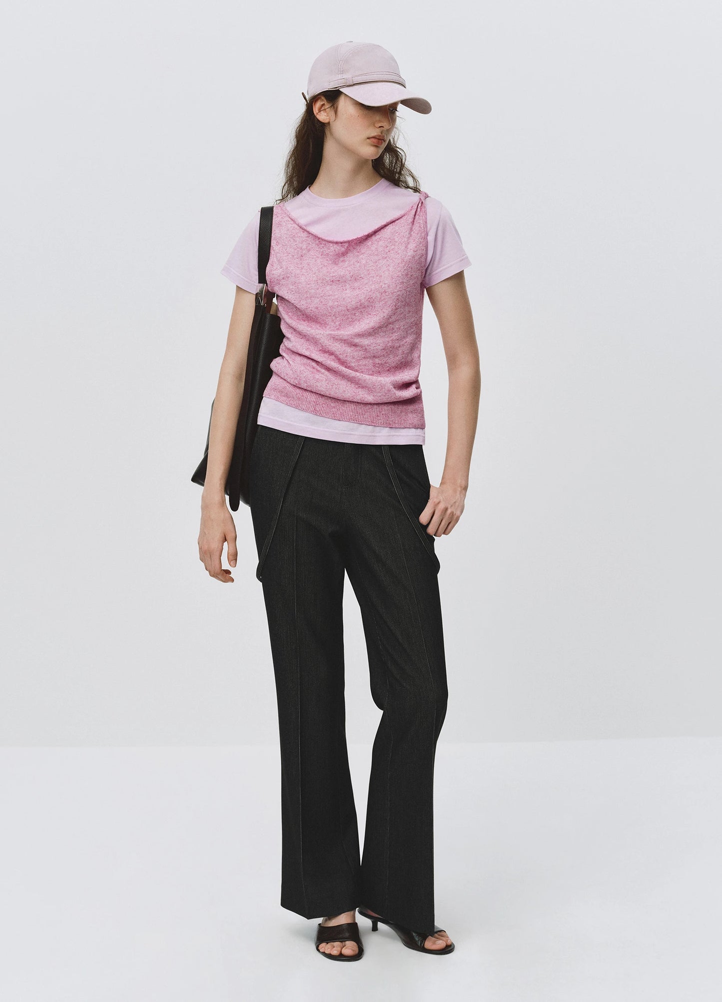 Slim Bootcut Trousers
