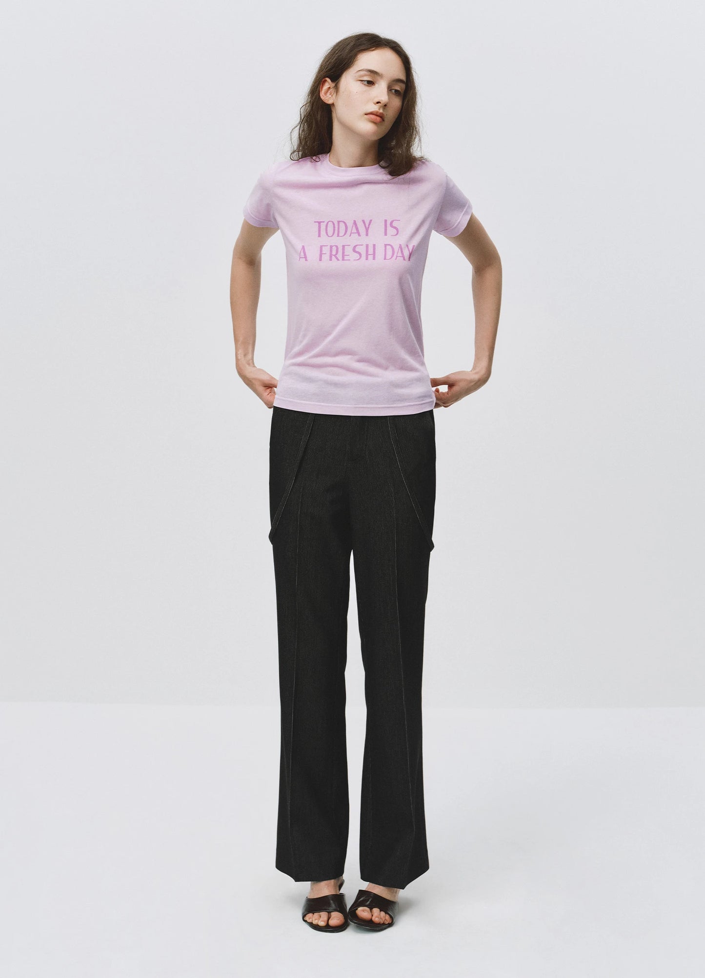 Slim Bootcut Trousers