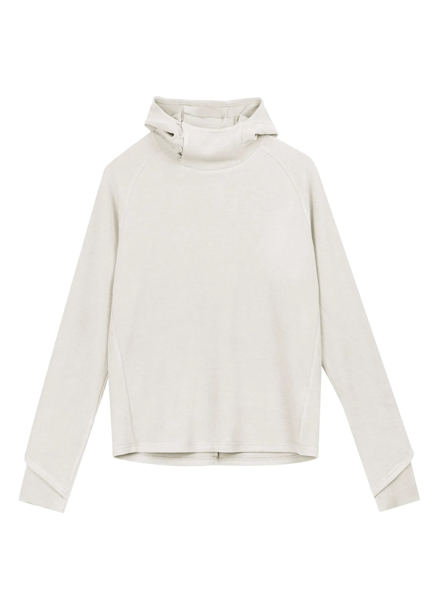 Slit Collar Hoodie