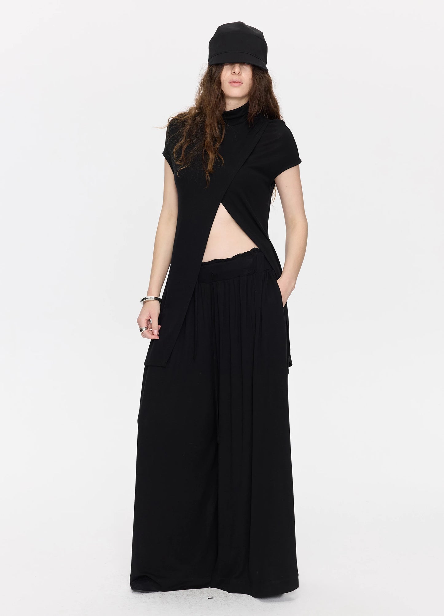 Slit Neck Top