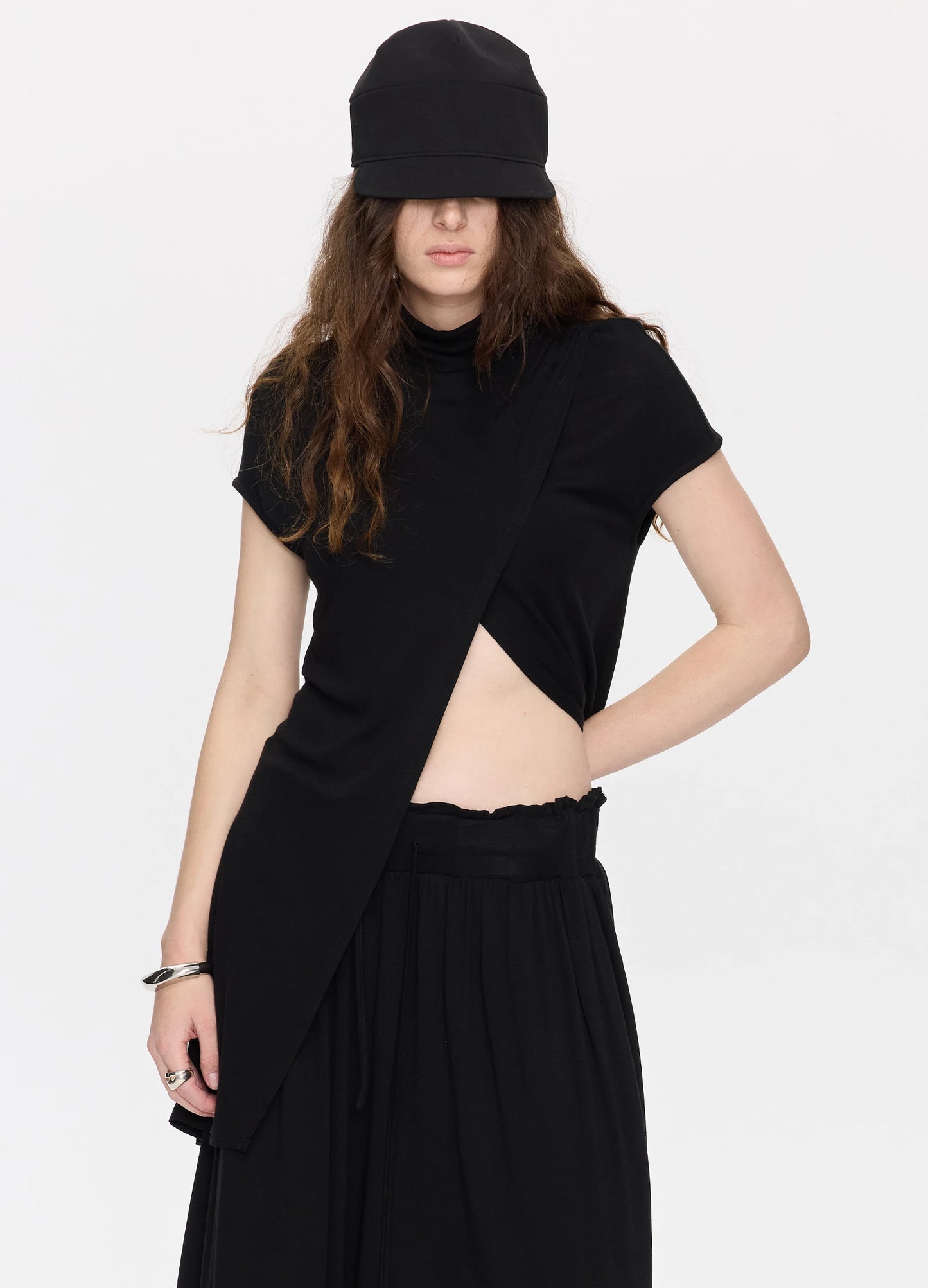Slit Neck Top