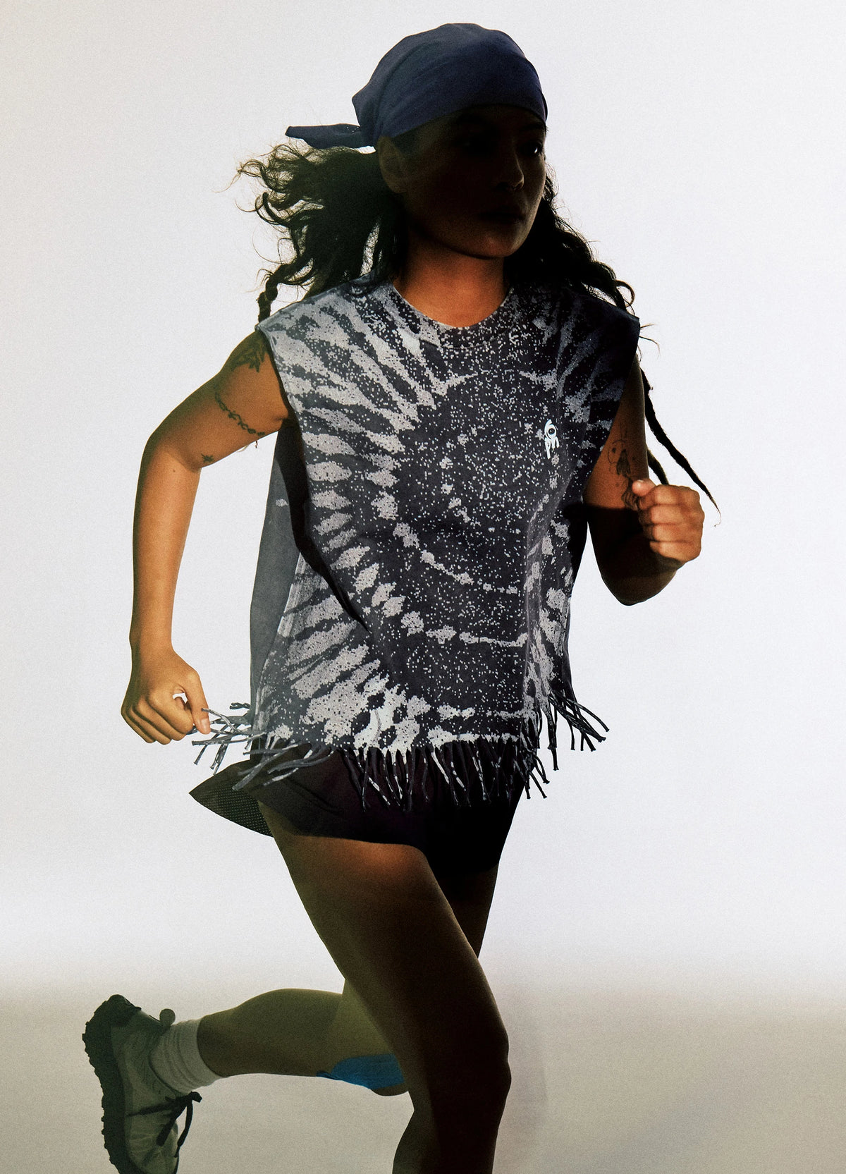 Spiral Dye Vest