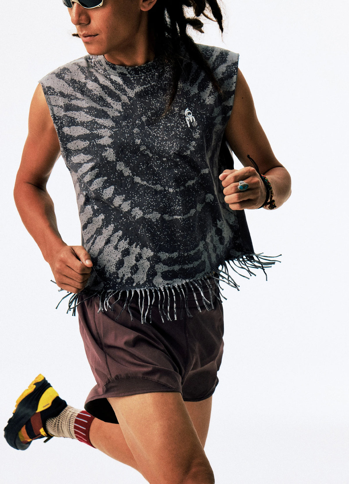 Spiral Dye Vest
