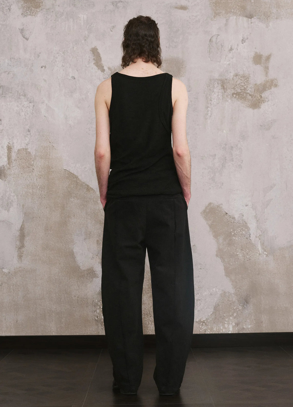 Spiral Raw Edge Trousers