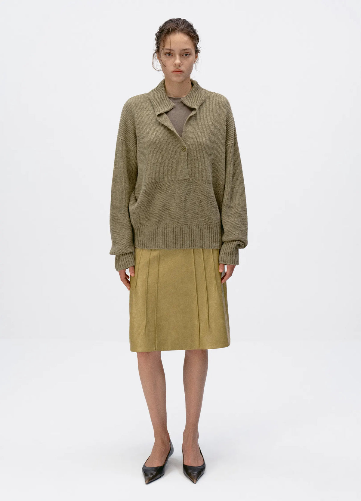 Swallowtail Knitted Sweater