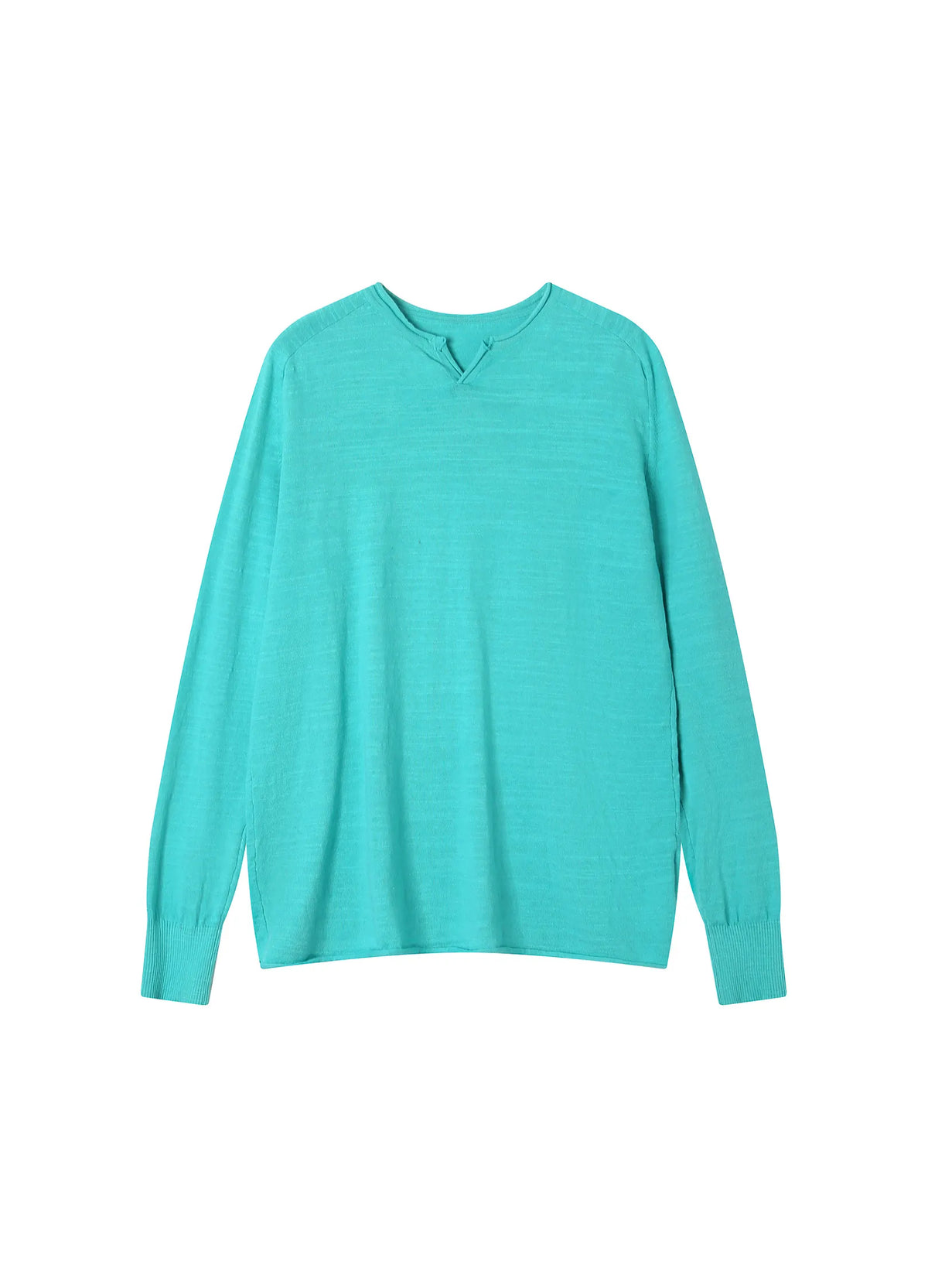 Split-Neck Longsleeve