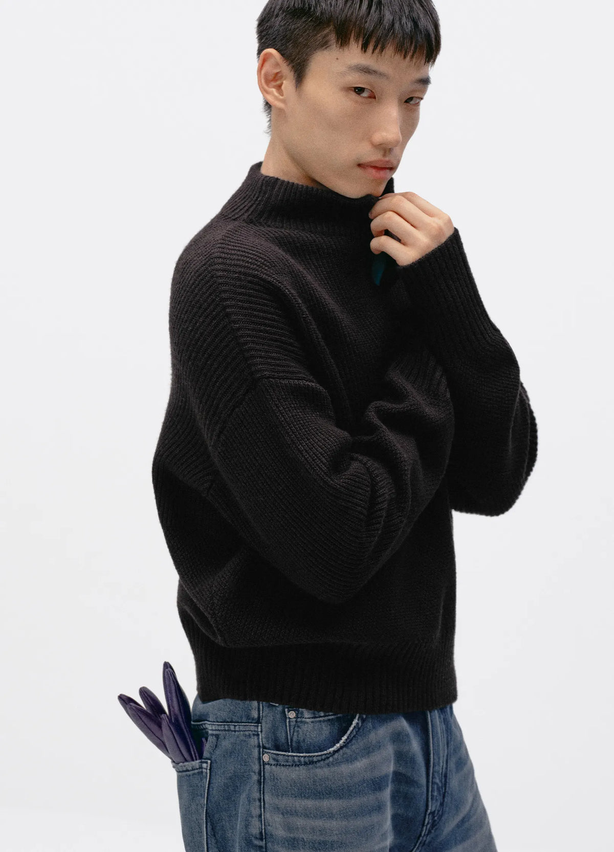 Swallowtail Knitted Sweater