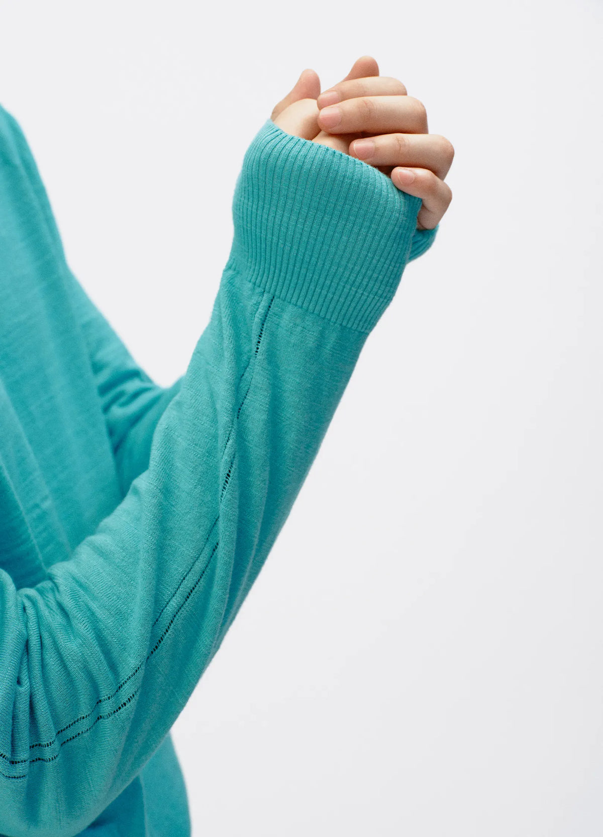 Split-Neck Longsleeve