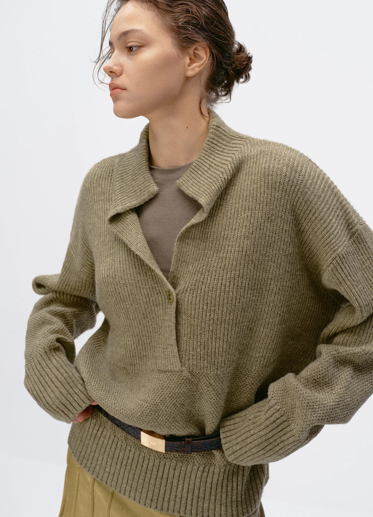 Swallowtail Knitted Sweater