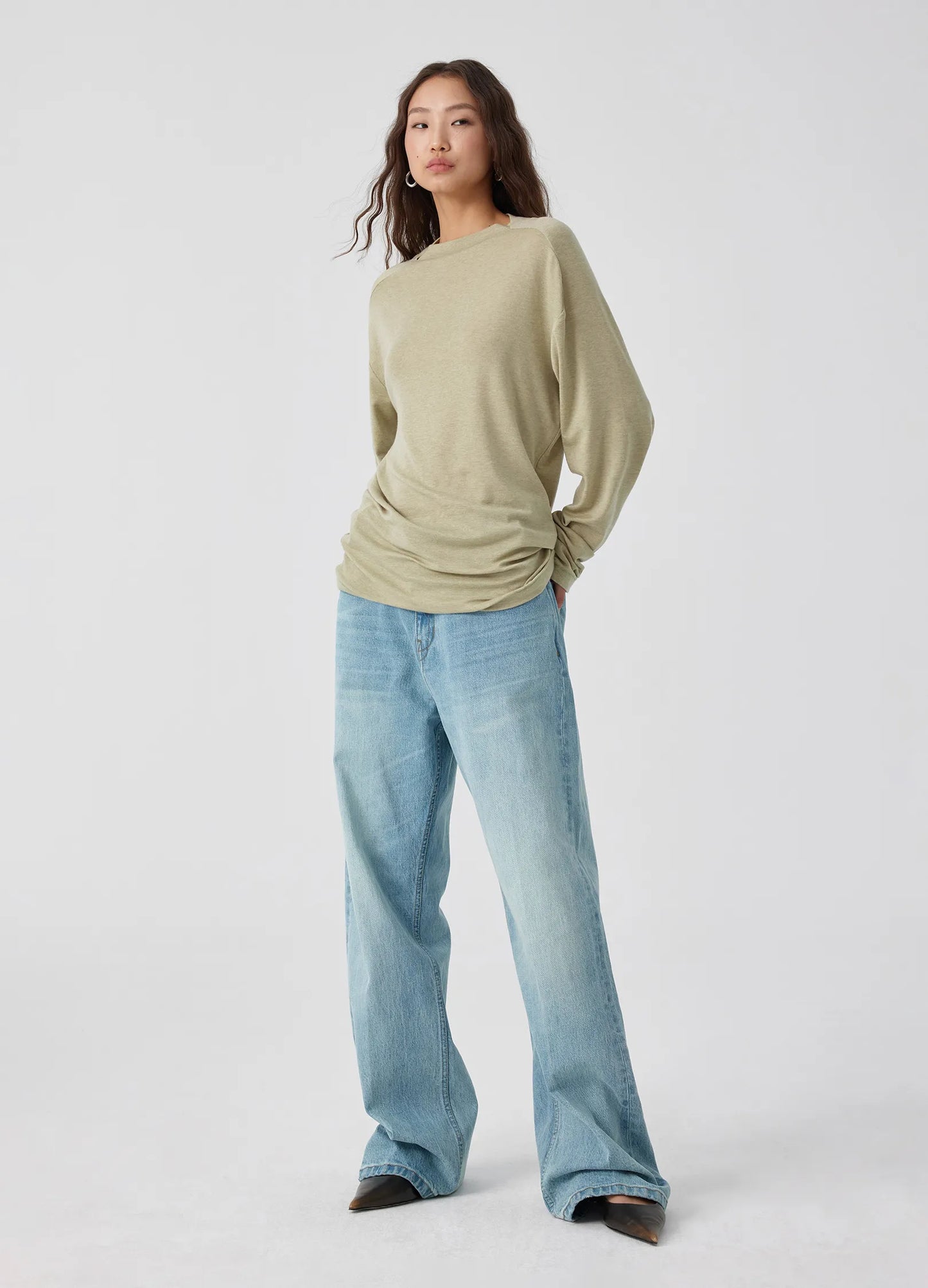 Split Neck Longsleeve