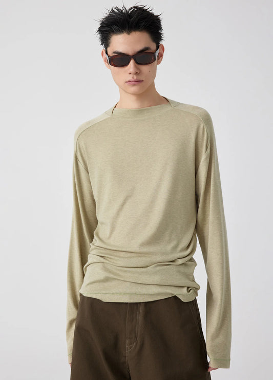 Split Neck Longsleeve