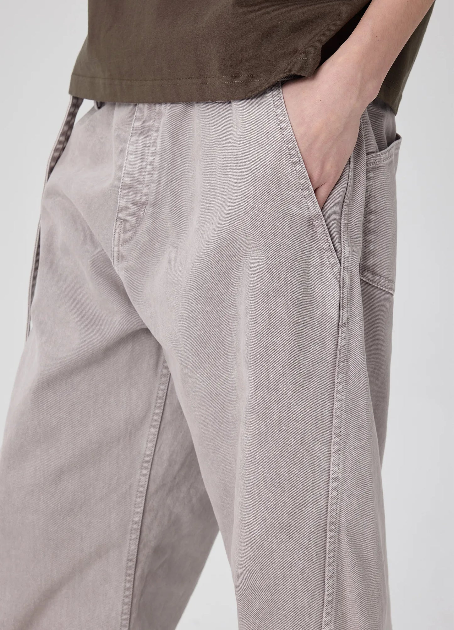 Split Stitch Belted Denims